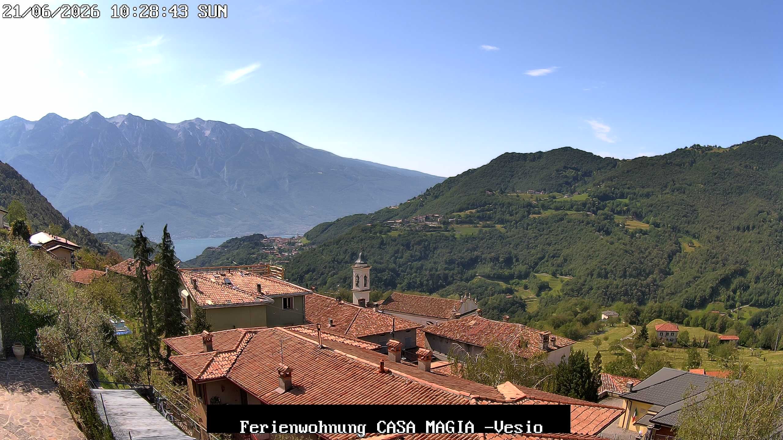 Archiv Foto Gardasee: Webcam Casa Magia in Vesio, Tremosine sul Garda