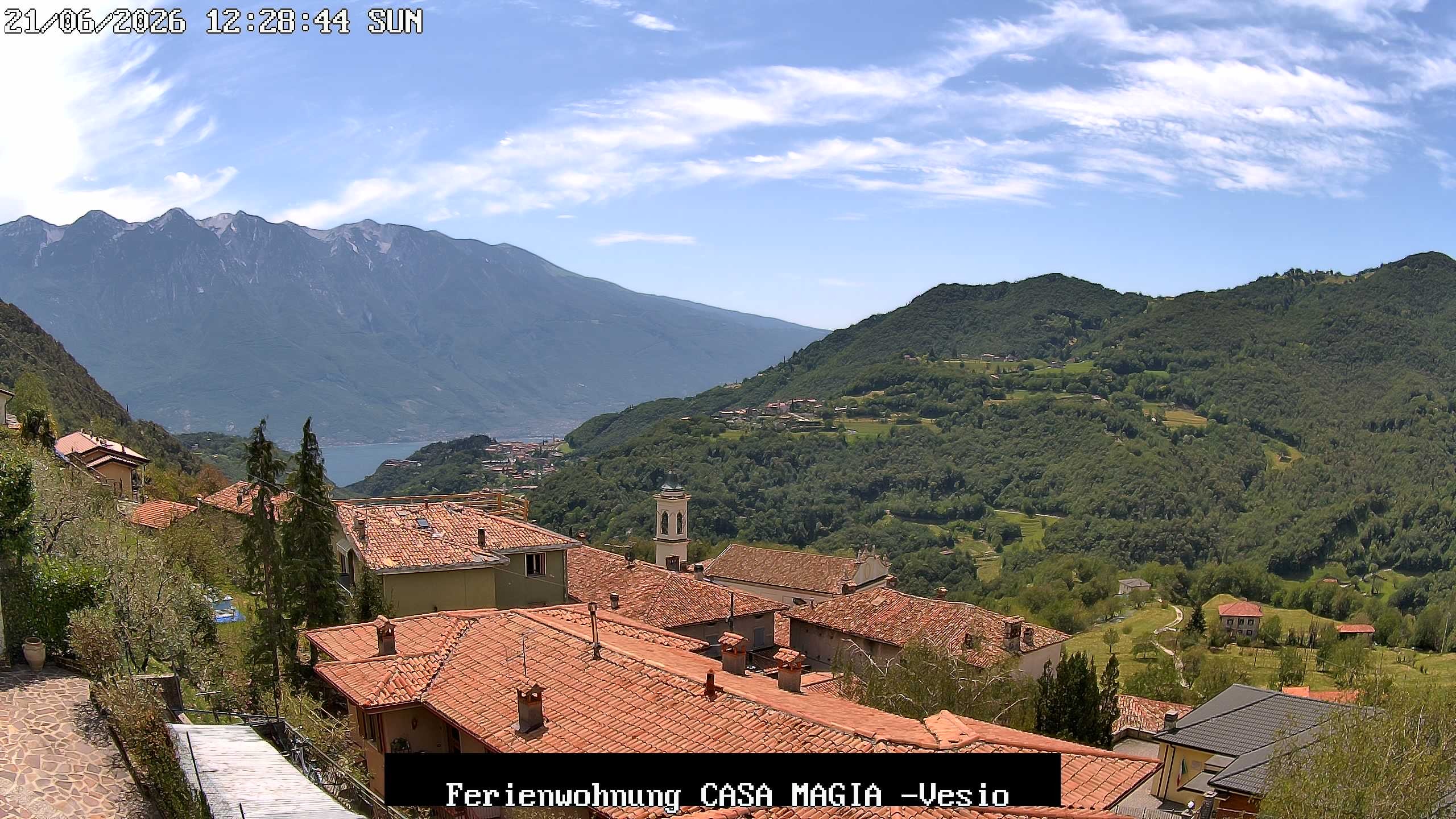 Archiv Foto Gardasee: Webcam Casa Magia in Vesio, Tremosine sul Garda