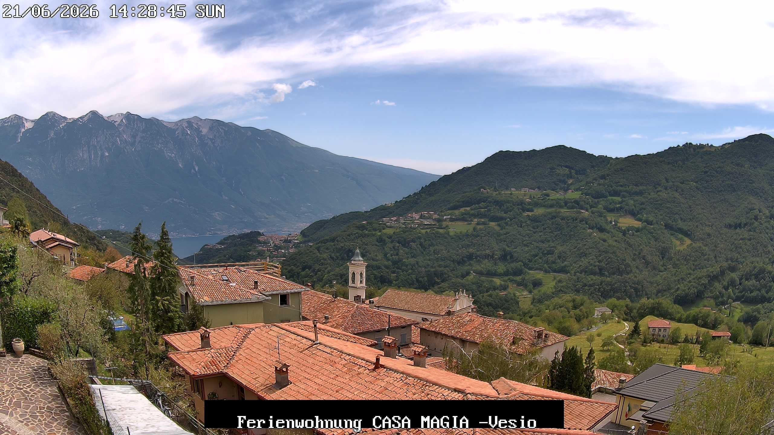 Archiv Foto Gardasee: Webcam Casa Magia in Vesio, Tremosine sul Garda