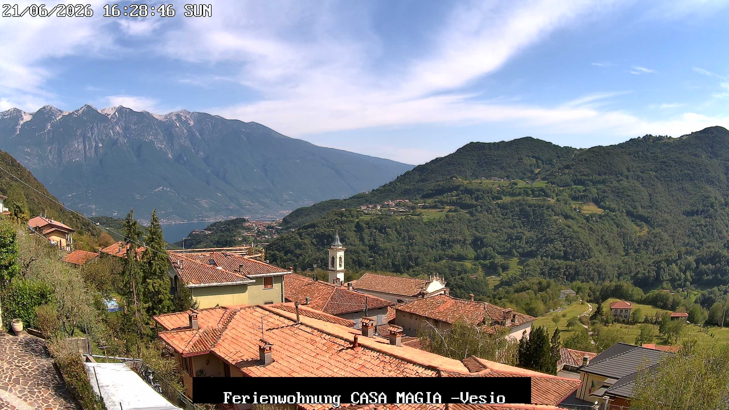 Archiv Foto Gardasee: Webcam Casa Magia in Vesio, Tremosine sul Garda