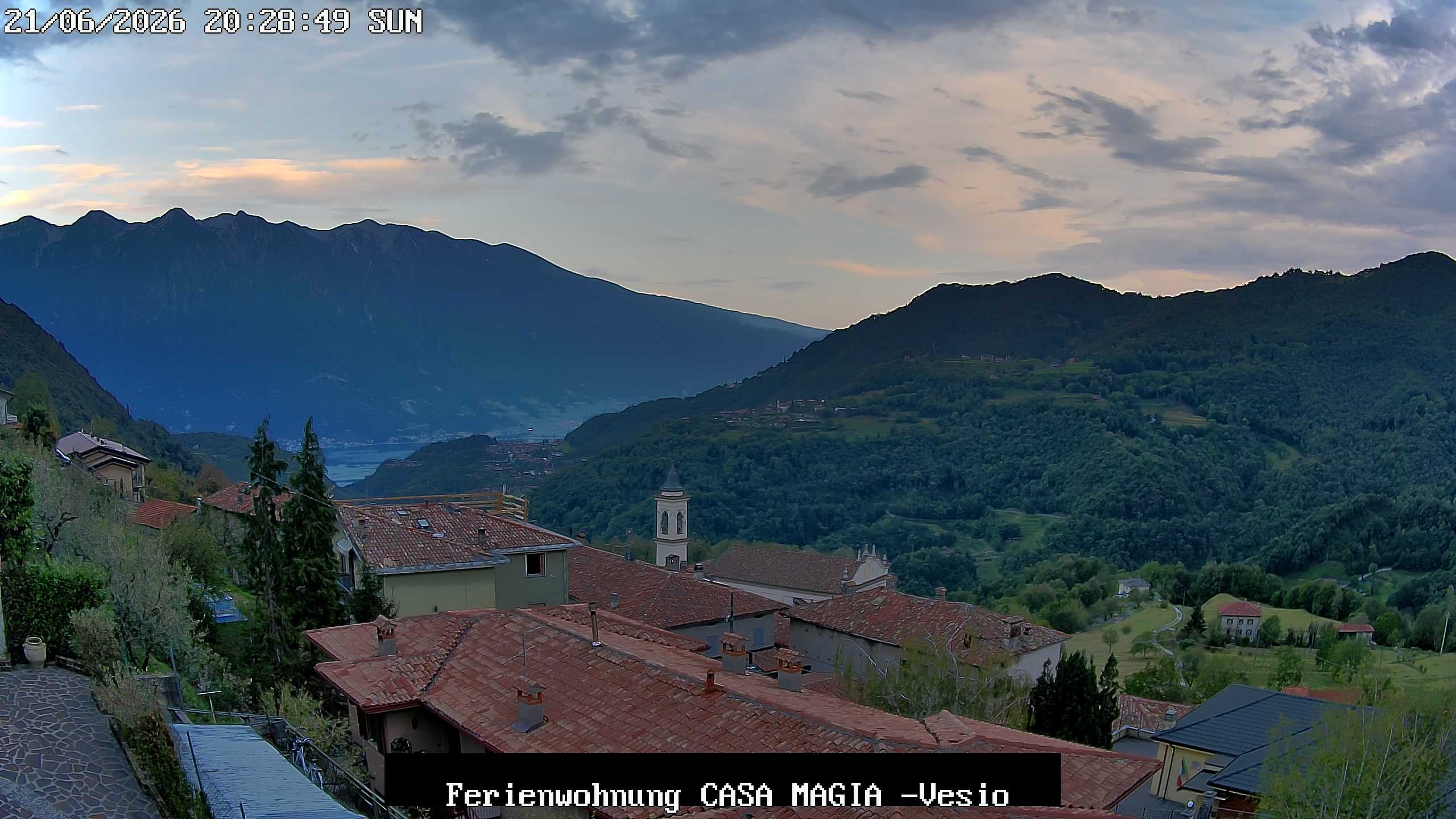 Archiv Foto Gardasee: Webcam Casa Magia in Vesio, Tremosine sul Garda