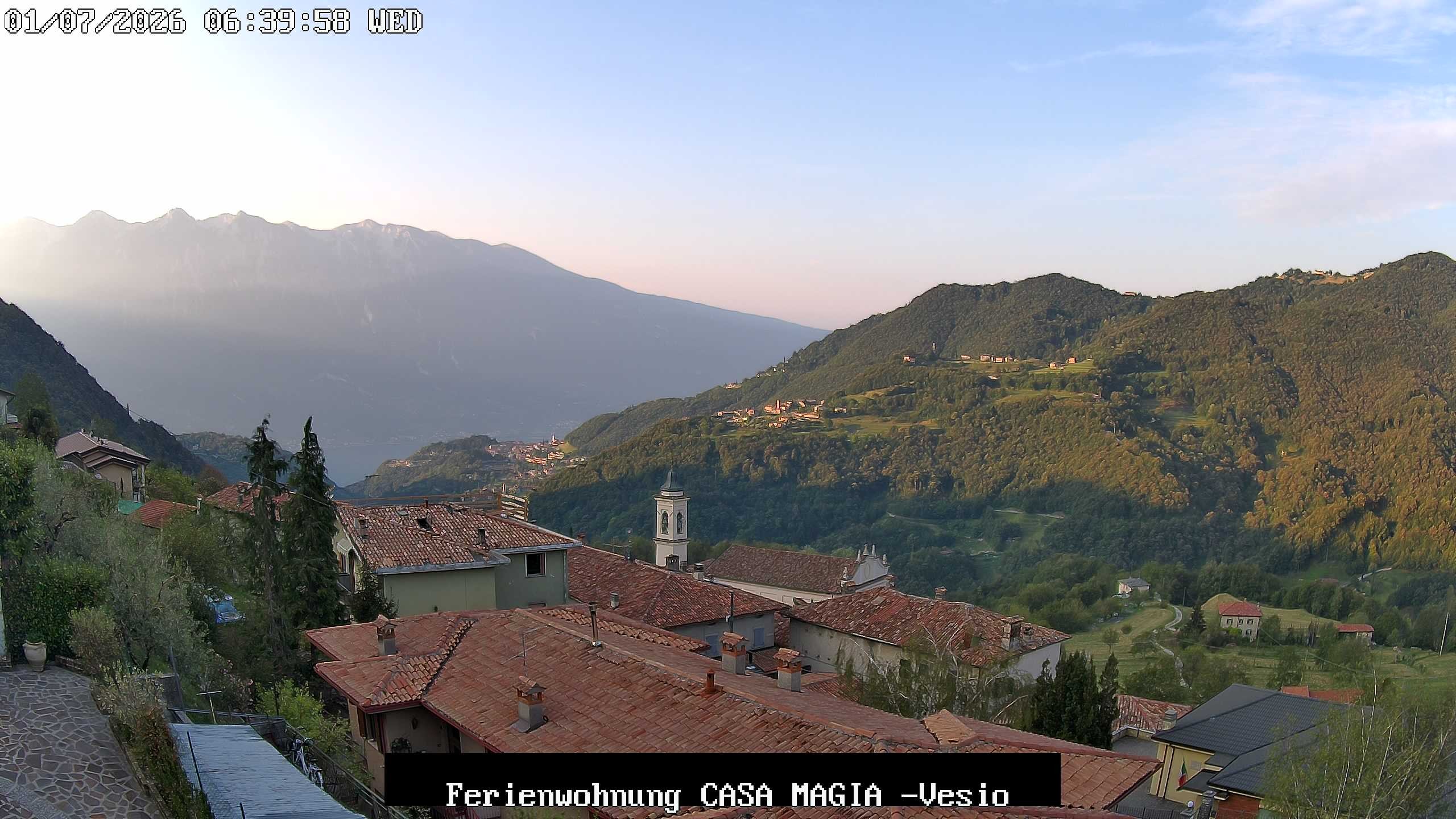 Archiv Foto Gardasee: Webcam Casa Magia in Vesio, Tremosine sul Garda