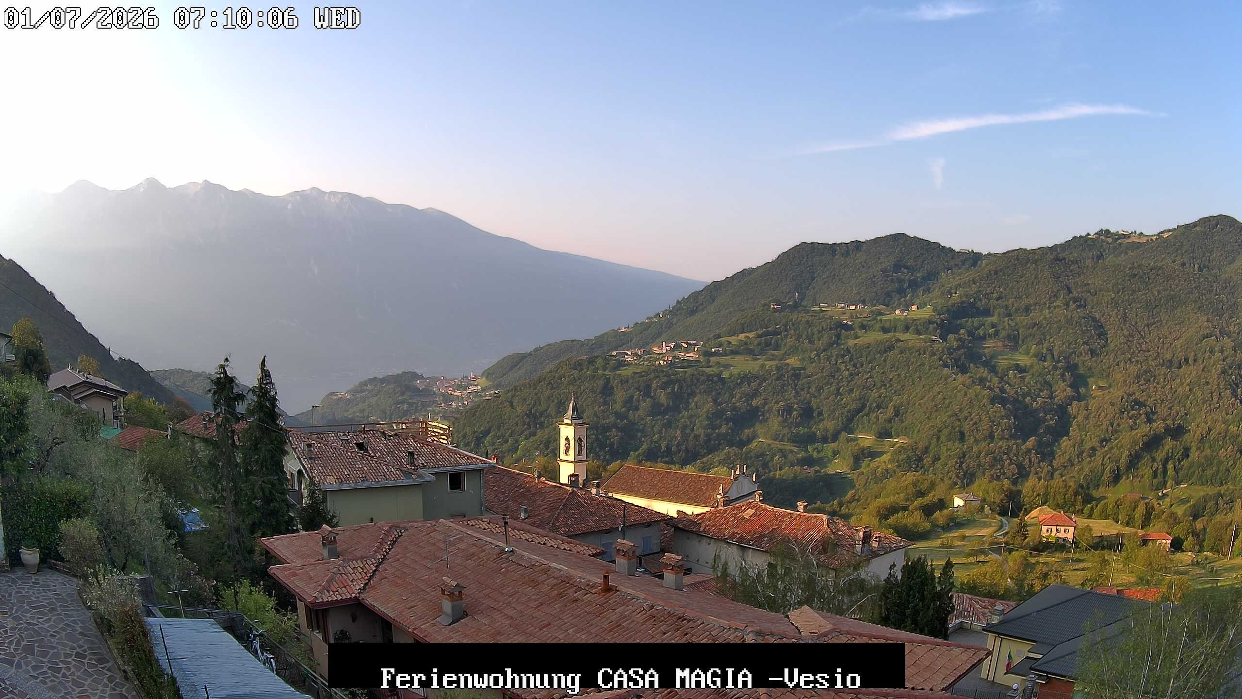 Archiv Foto Gardasee: Webcam Casa Magia in Vesio, Tremosine sul Garda