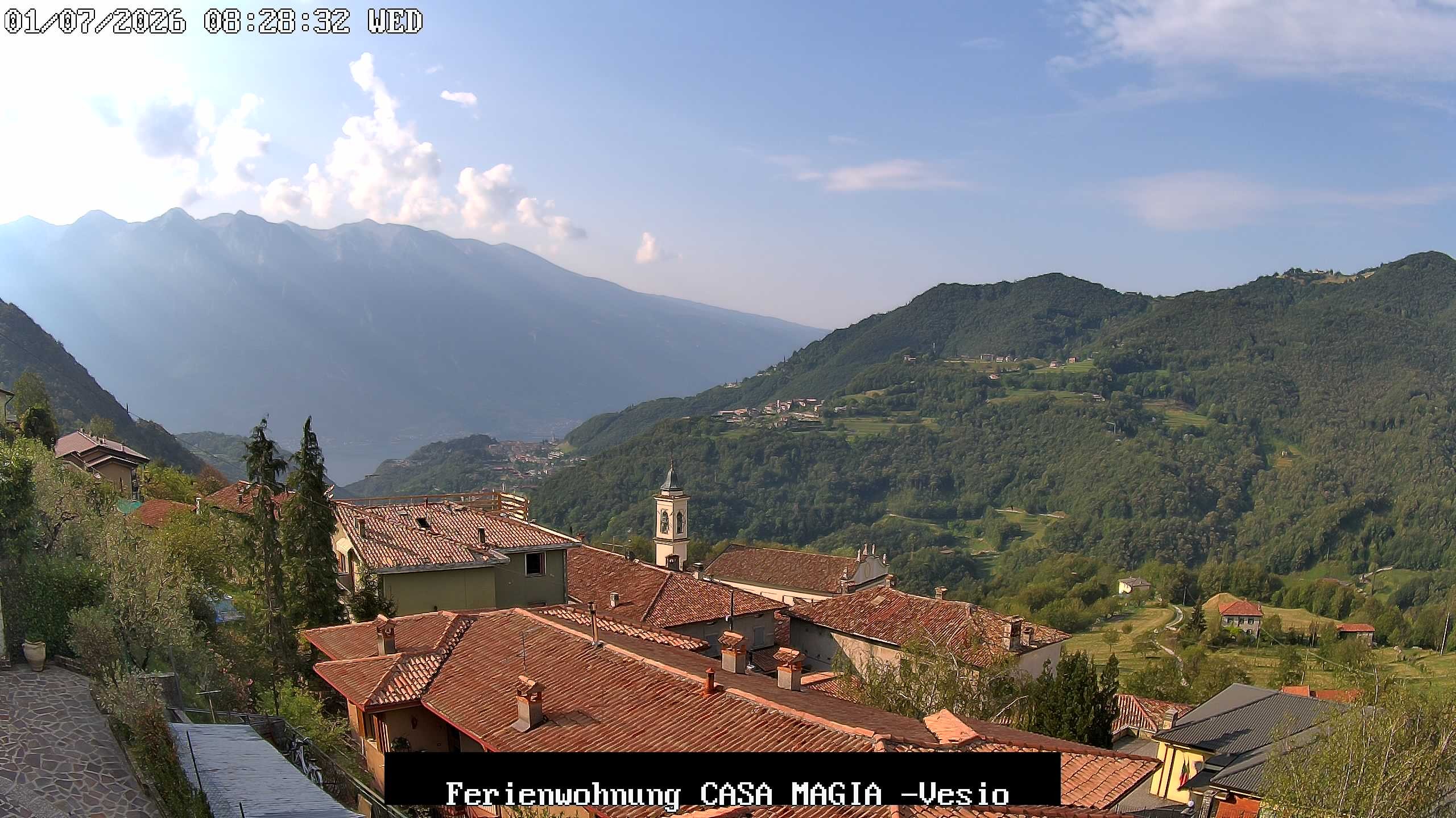 Archiv Foto Gardasee: Webcam Casa Magia in Vesio, Tremosine sul Garda