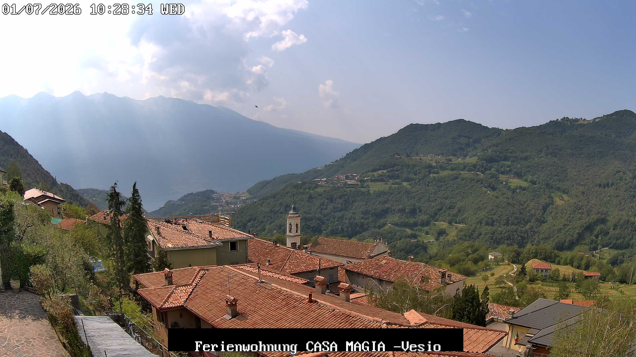 Archiv Foto Gardasee: Webcam Casa Magia in Vesio, Tremosine sul Garda