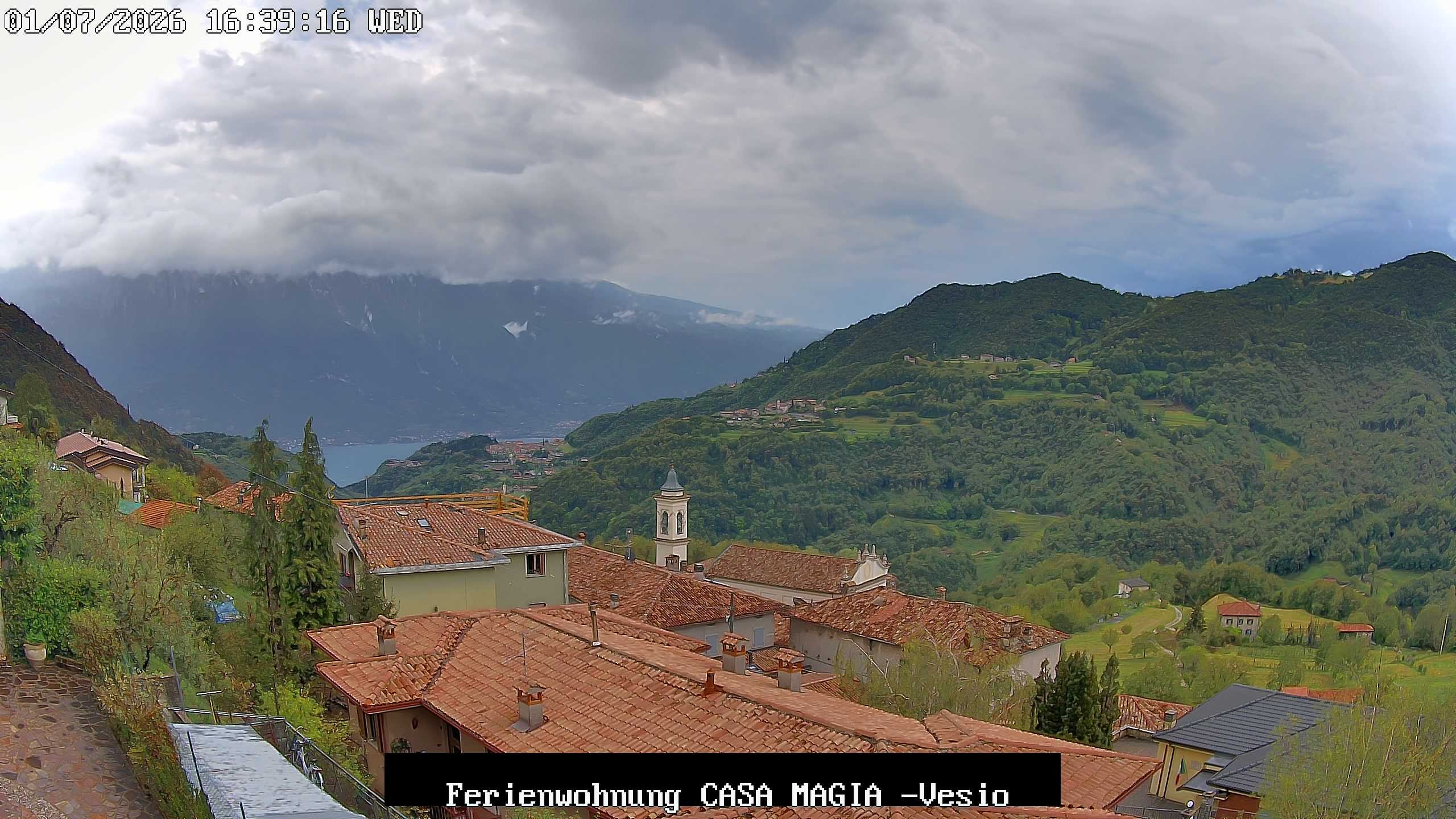 Archived image Webcam Lake Garda Casa Magia, Tremosine sul Garda
