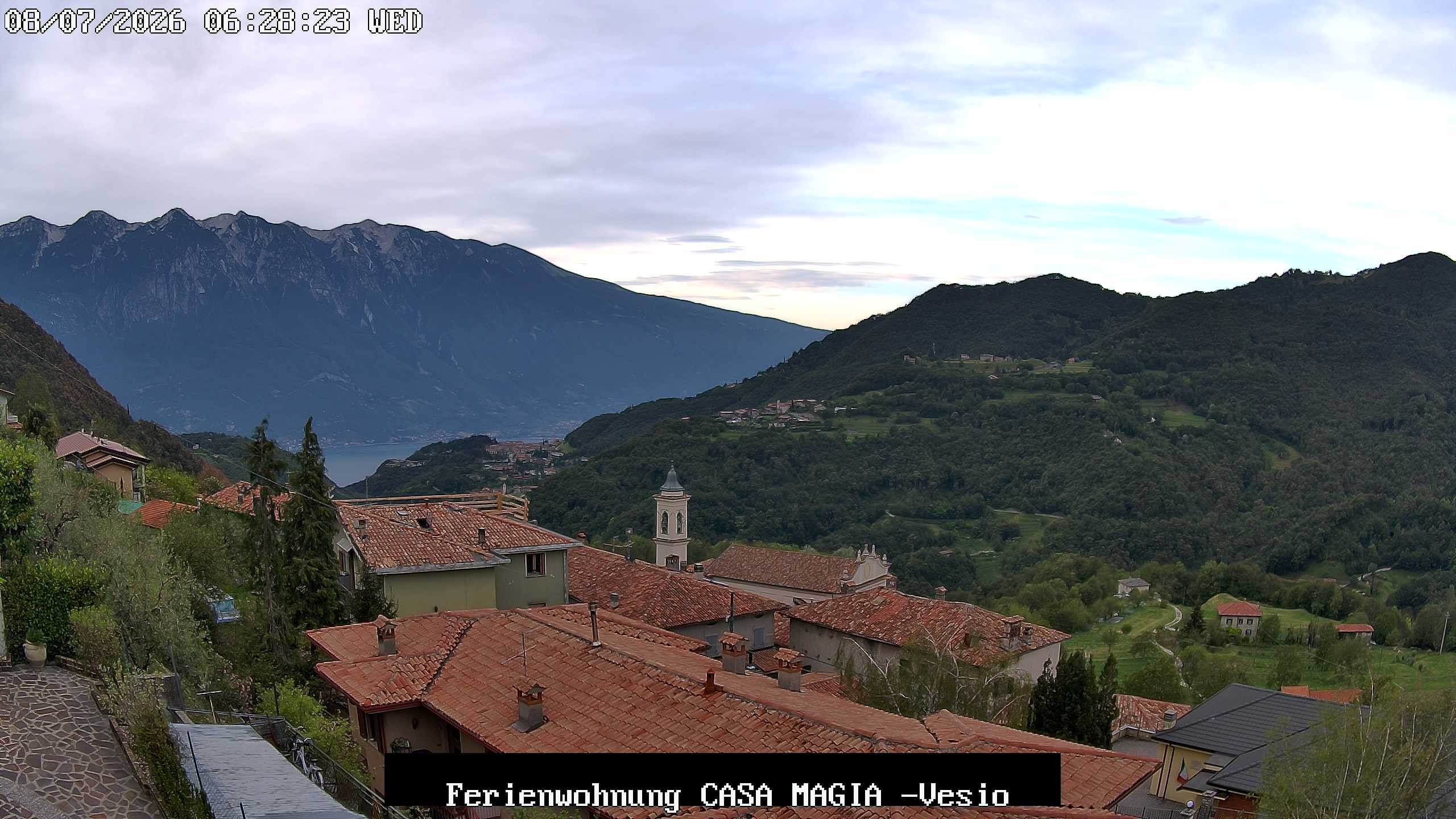 Archiv Foto Gardasee: Webcam Casa Magia in Vesio, Tremosine sul Garda