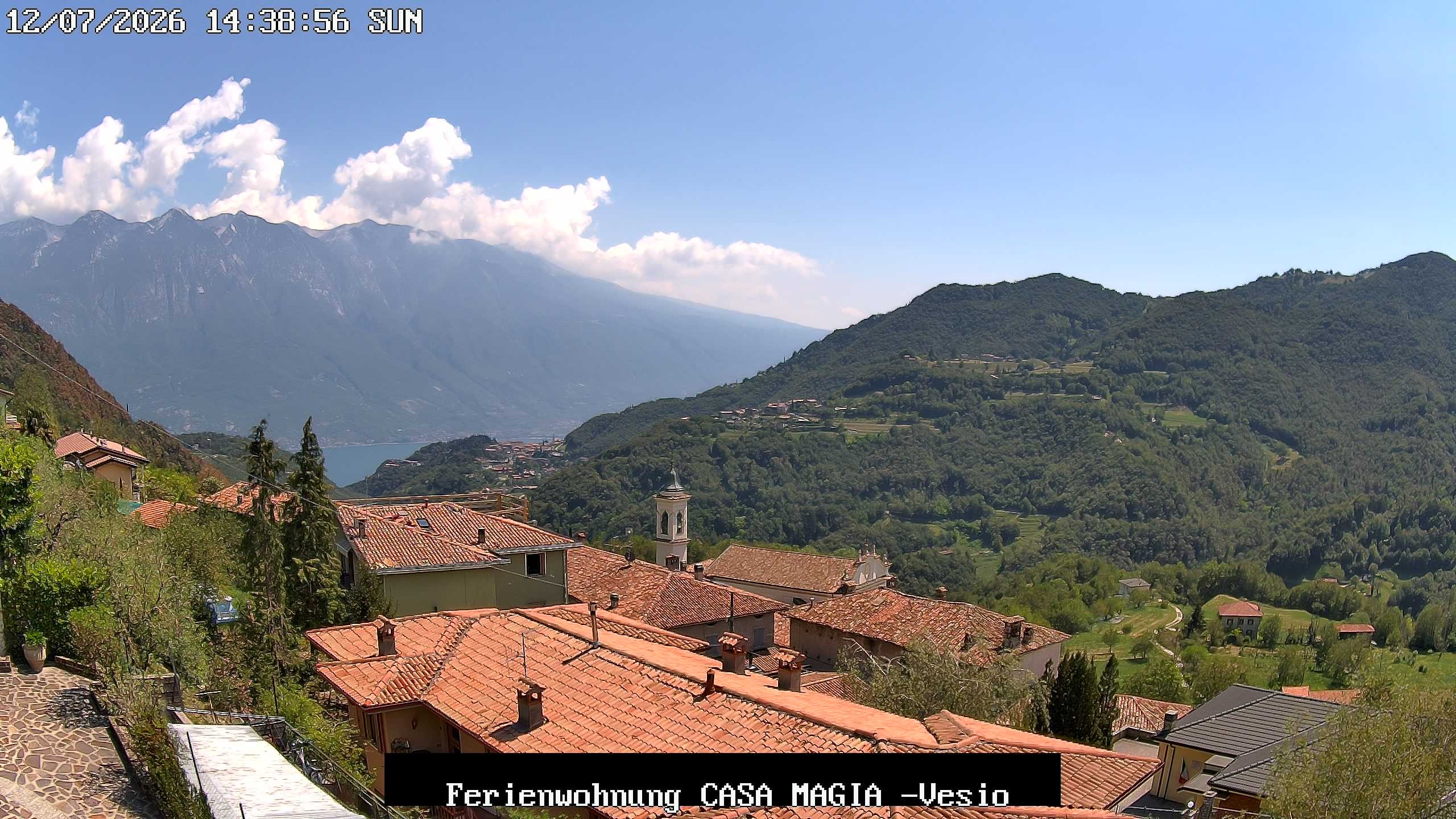 Archived image Webcam Lake Garda Casa Magia, Tremosine sul Garda