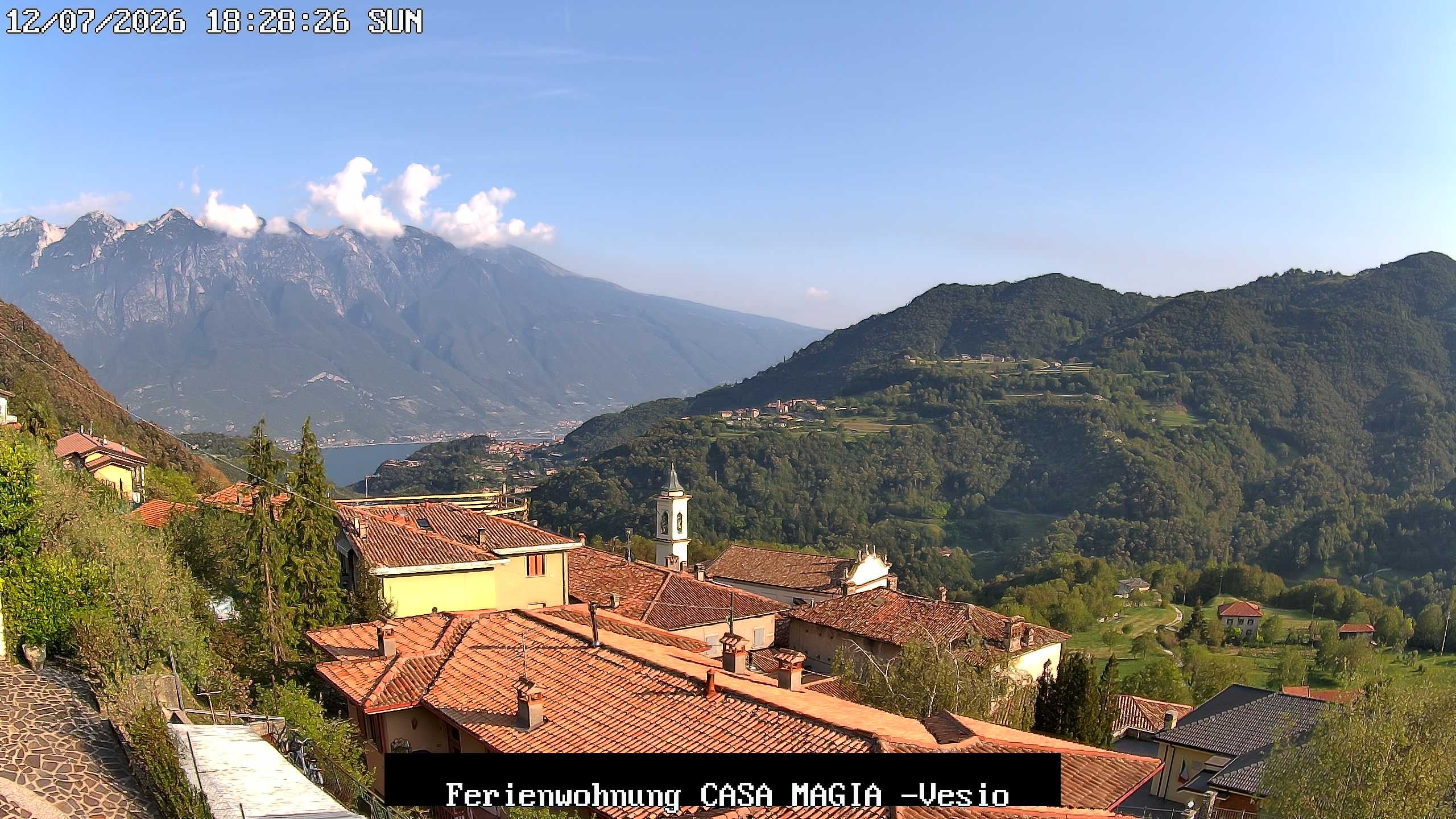 Archiv Foto Gardasee: Webcam Casa Magia in Vesio, Tremosine sul Garda