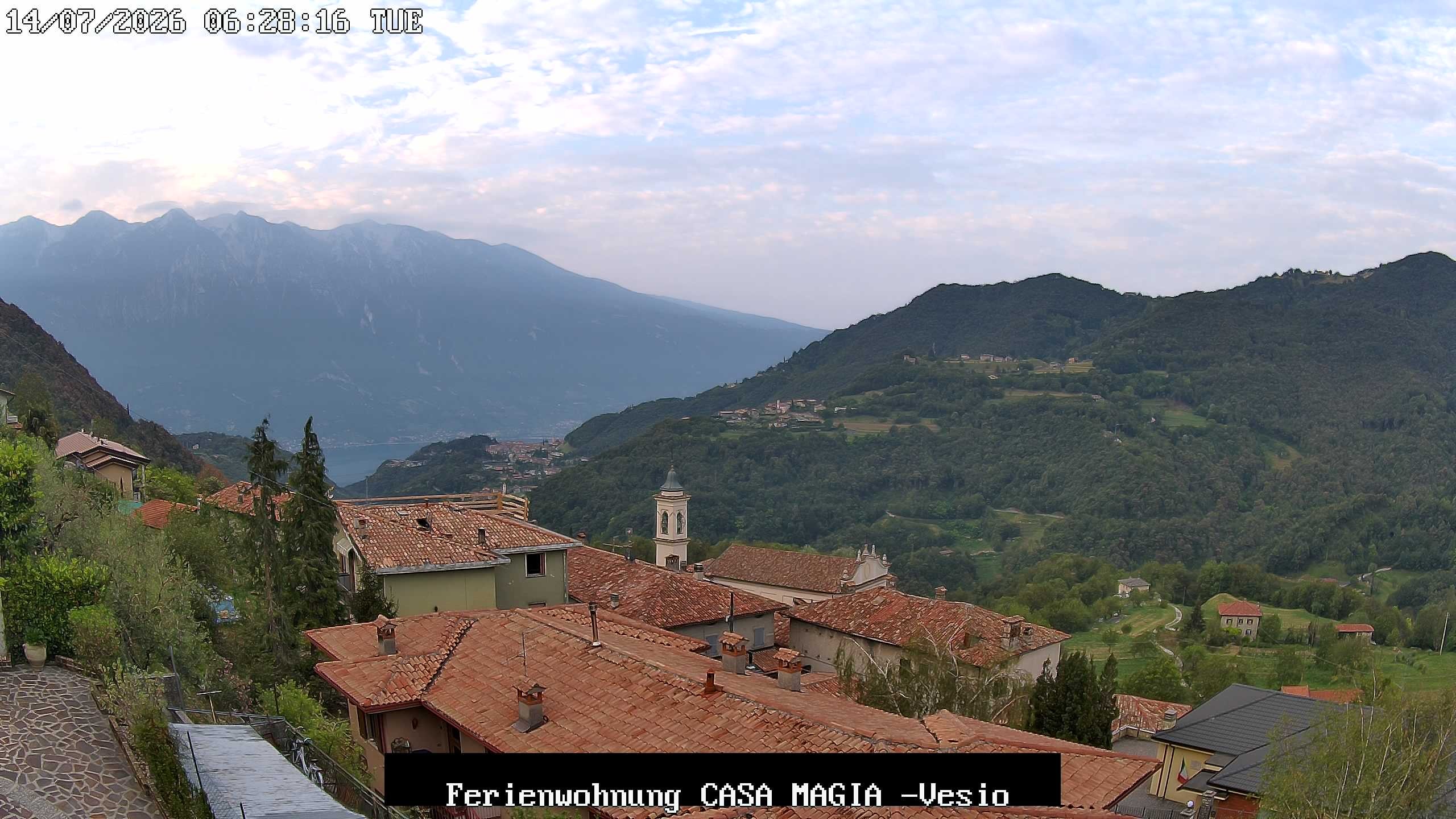 Archiv Foto Gardasee: Webcam Casa Magia in Vesio, Tremosine sul Garda