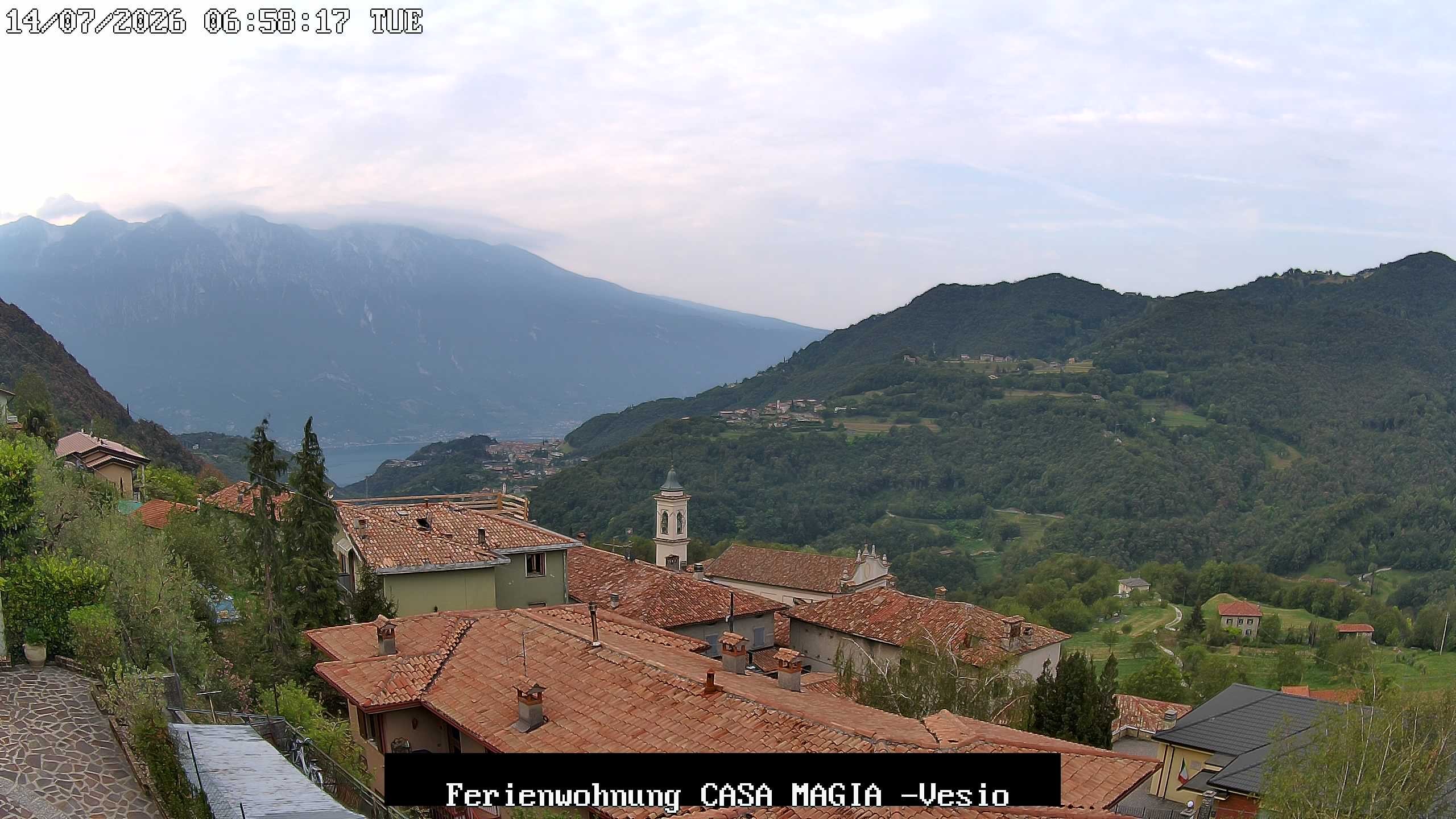 Archiv Foto Gardasee: Webcam Casa Magia in Vesio, Tremosine sul Garda