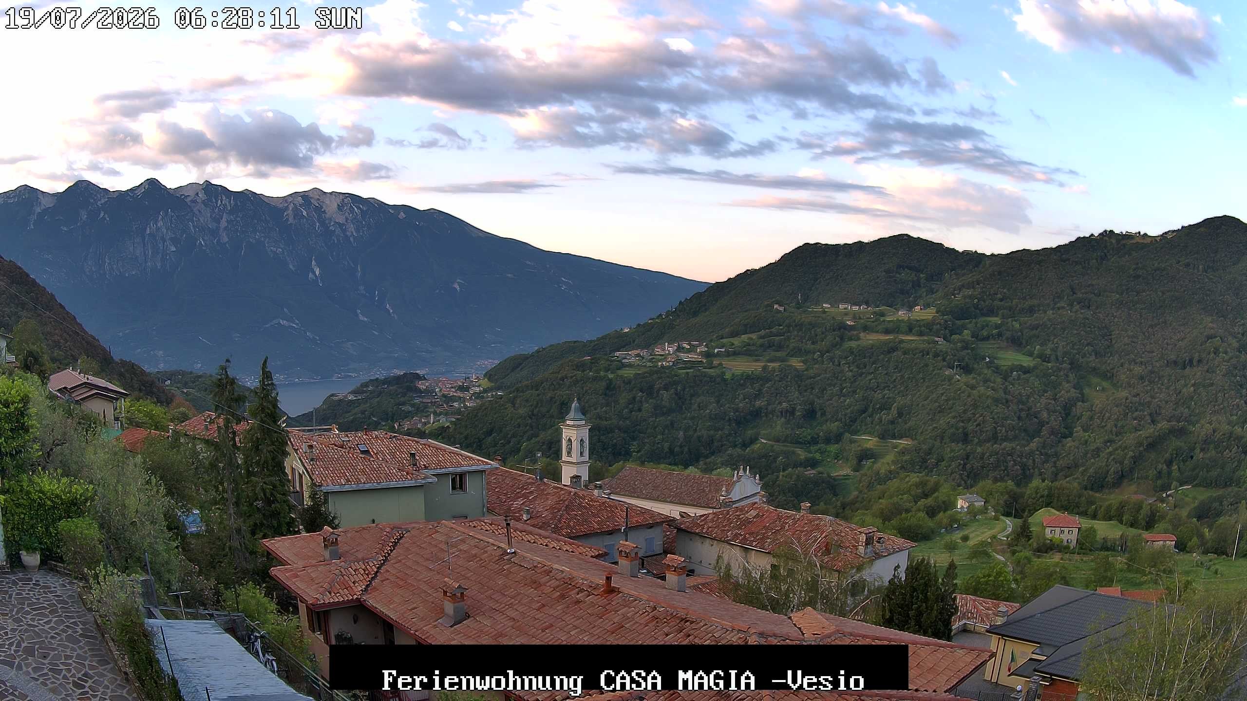 Archiv Foto Gardasee: Webcam Casa Magia in Vesio, Tremosine sul Garda