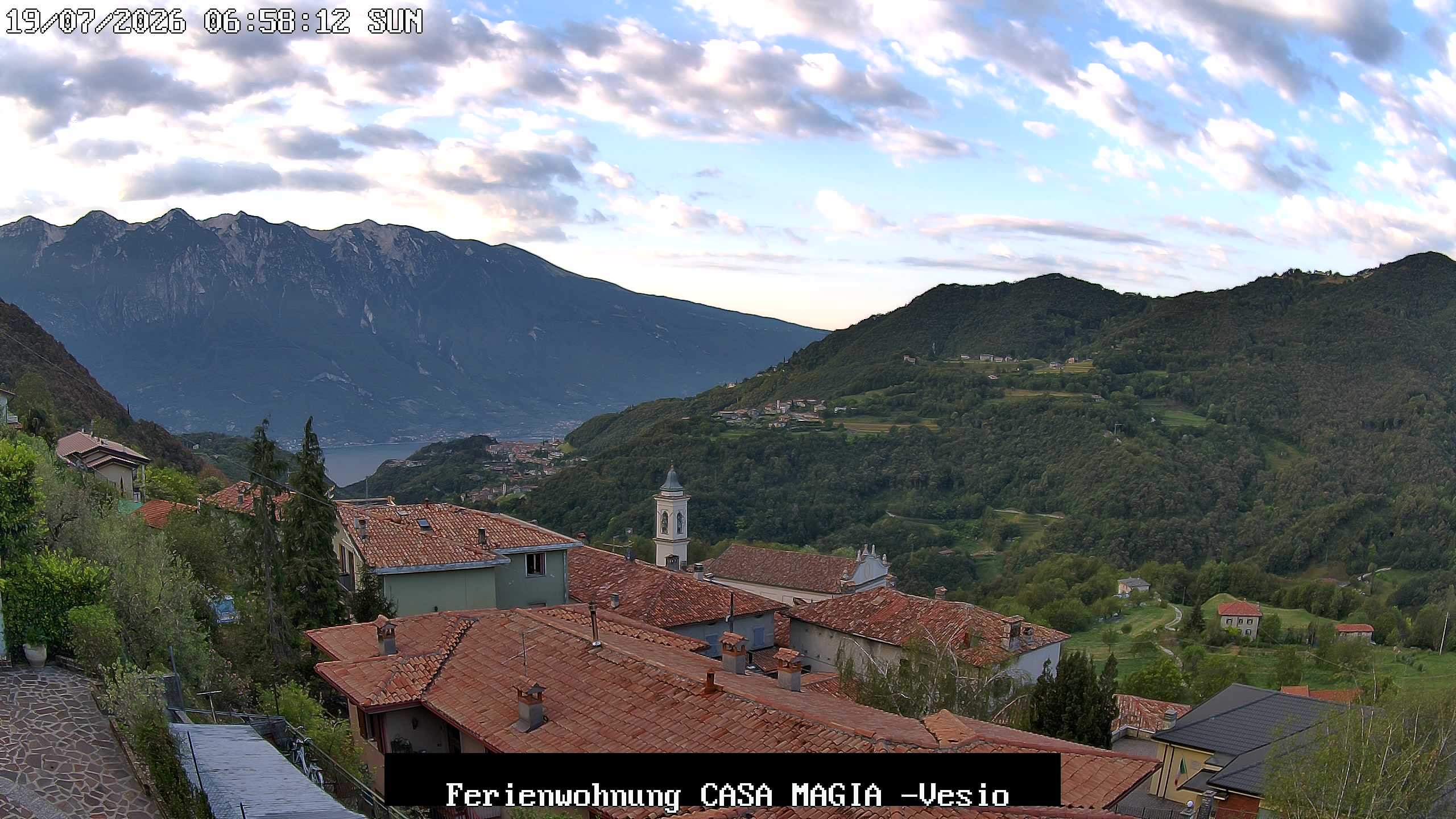 Archiv Foto Gardasee: Webcam Casa Magia in Vesio, Tremosine sul Garda