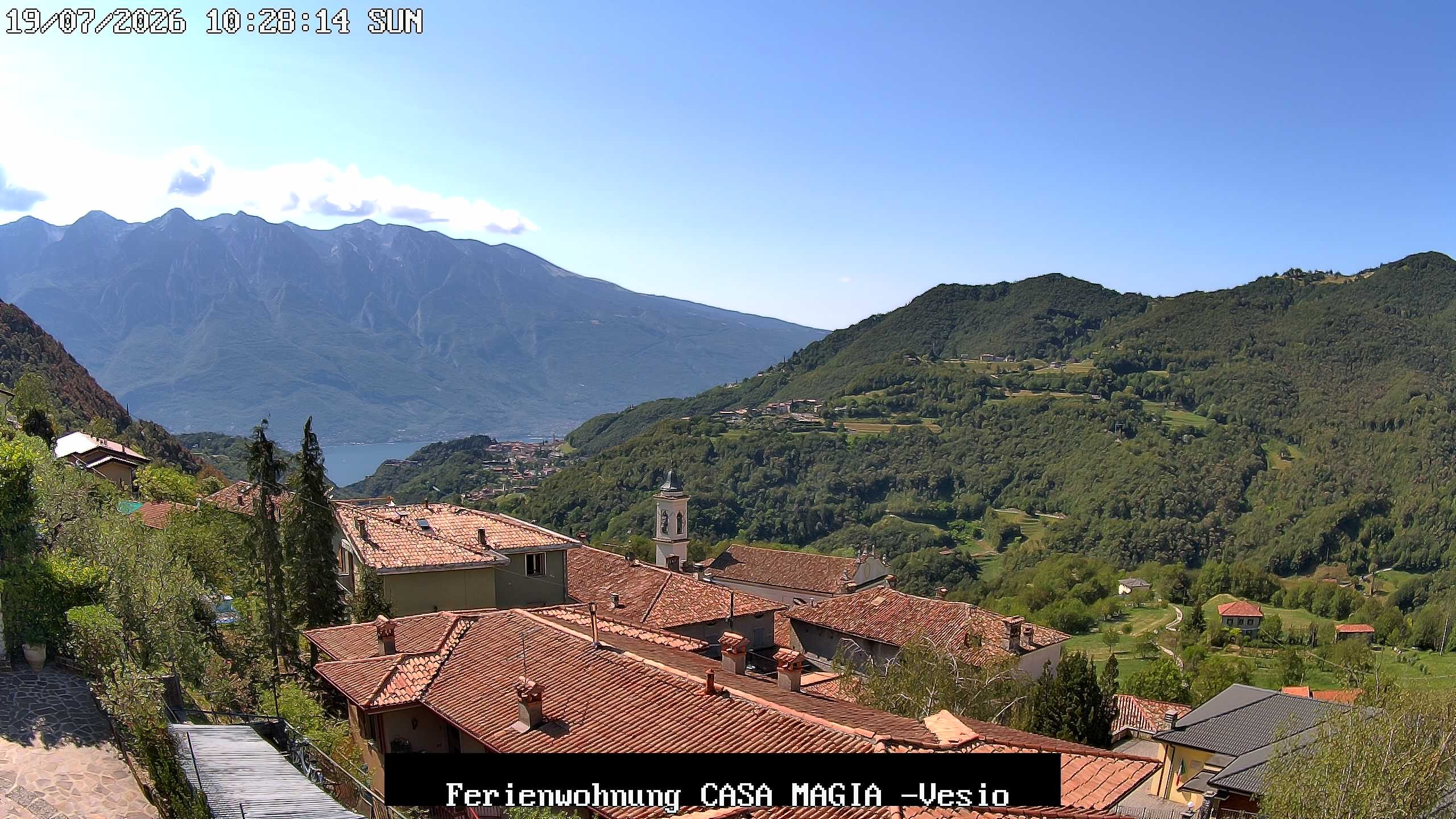 Archiv Foto Gardasee: Webcam Casa Magia in Vesio, Tremosine sul Garda