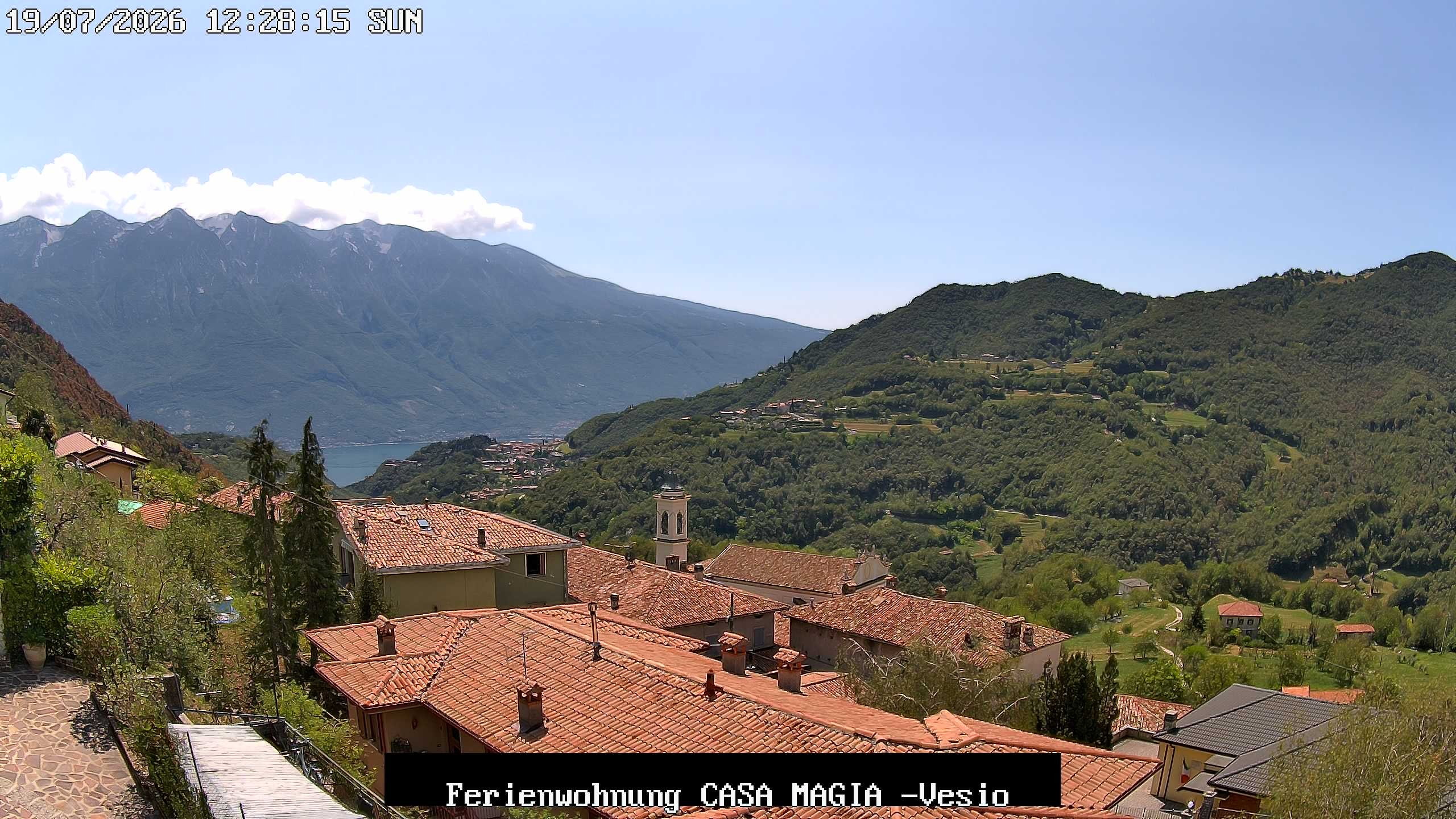 Archiv Foto Gardasee: Webcam Casa Magia in Vesio, Tremosine sul Garda
