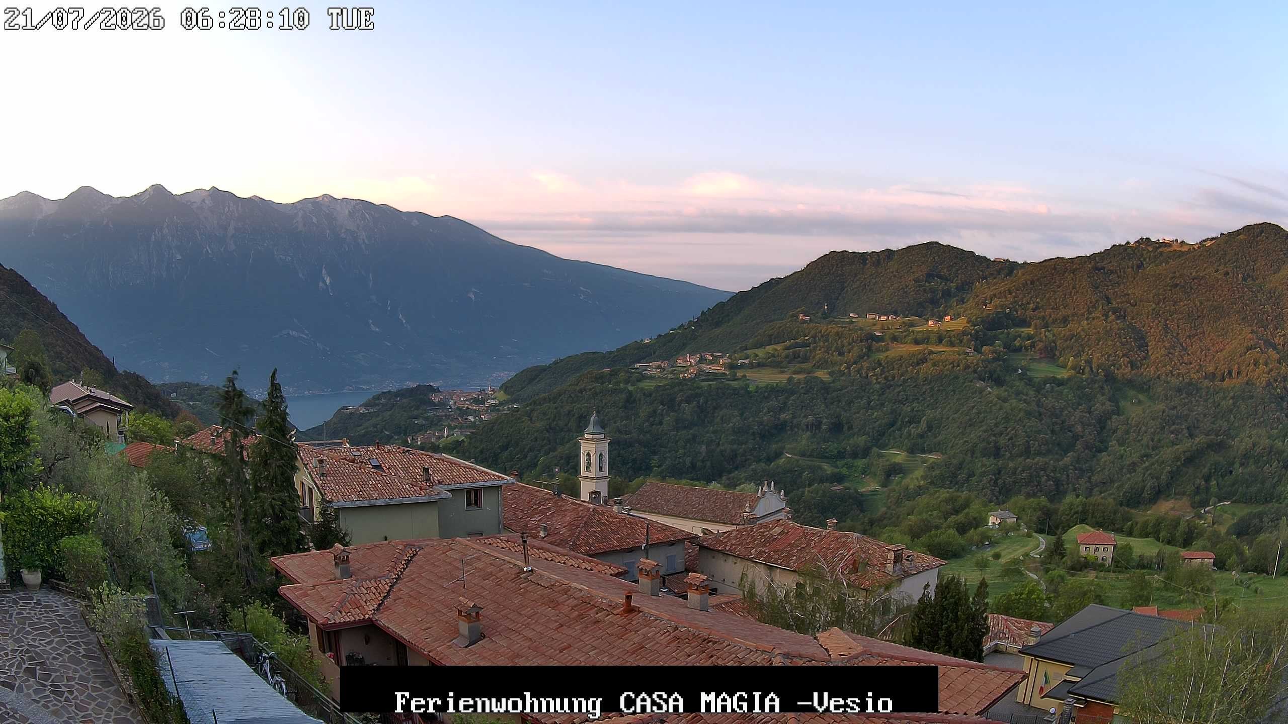 Archiv Foto Gardasee: Webcam Casa Magia in Vesio, Tremosine sul Garda
