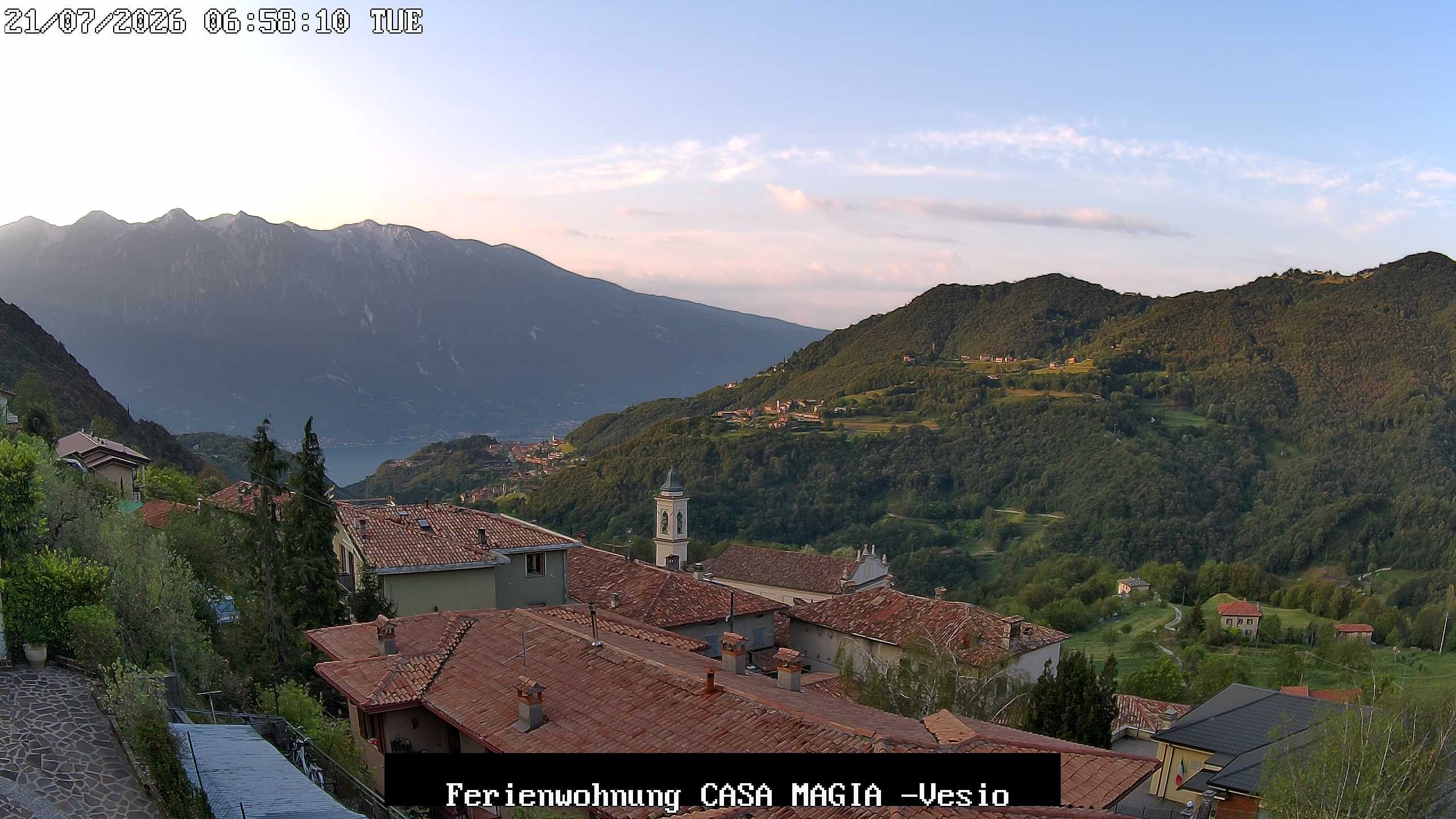 Archiv Foto Gardasee: Webcam Casa Magia in Vesio, Tremosine sul Garda