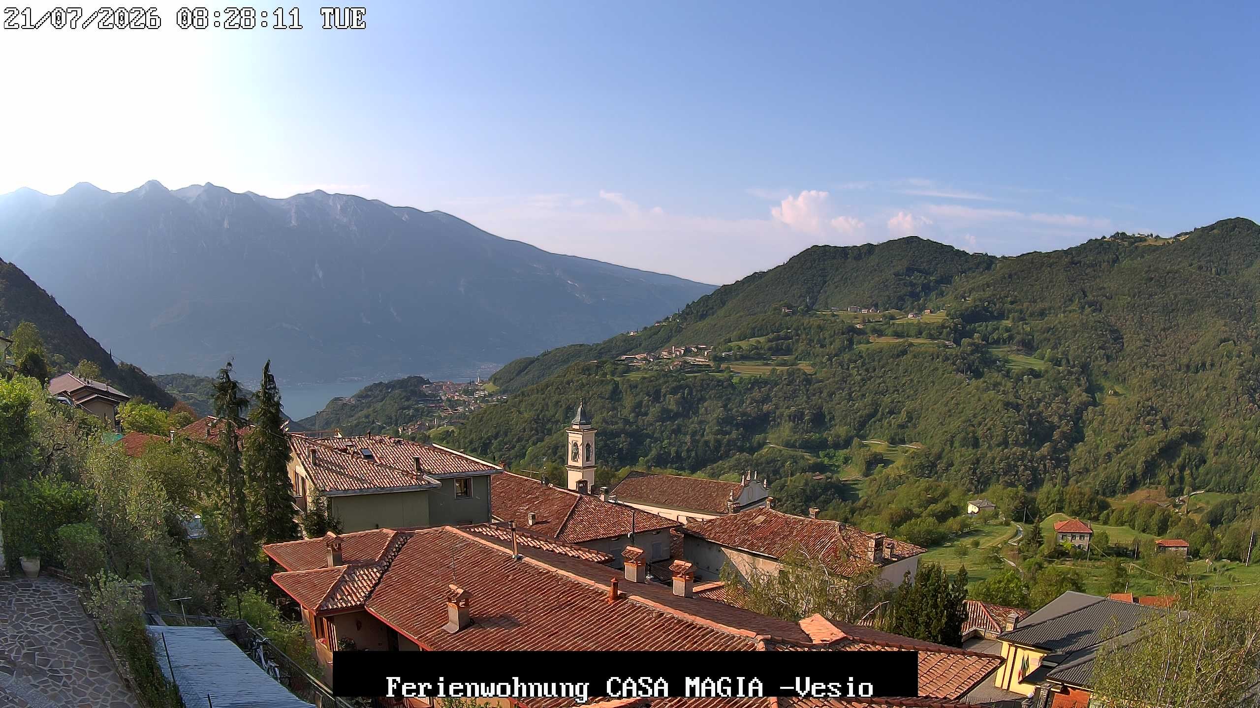Archiv Foto Gardasee: Webcam Casa Magia in Vesio, Tremosine sul Garda