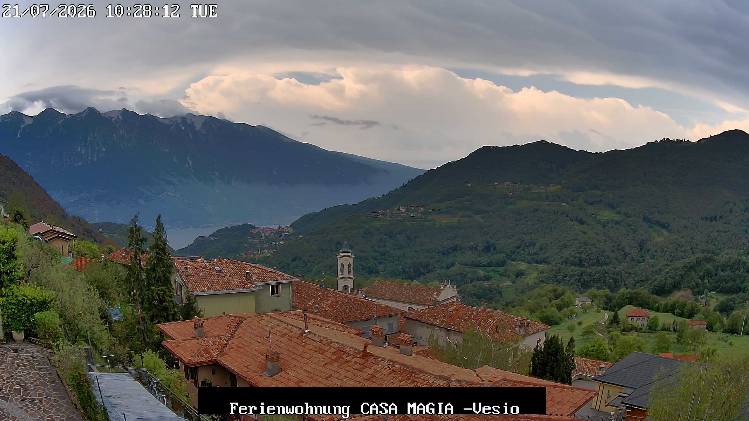 Archiv Foto Gardasee: Webcam Casa Magia in Vesio, Tremosine sul Garda