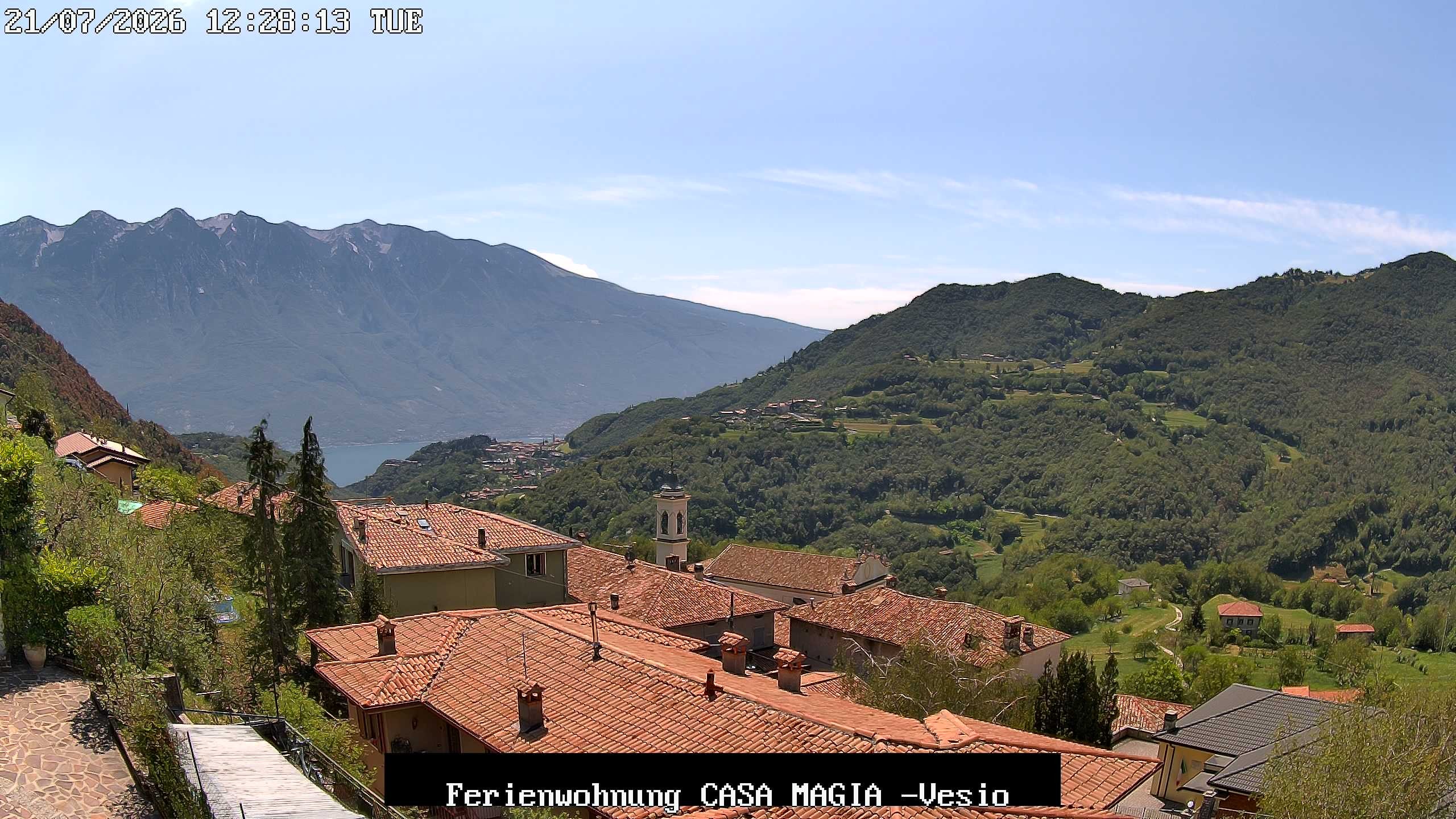 Archiv Foto Gardasee: Webcam Casa Magia in Vesio, Tremosine sul Garda