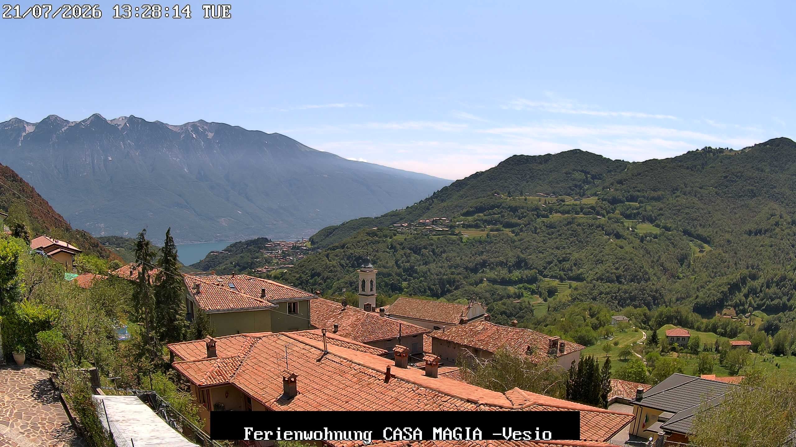 Archiv Foto Gardasee: Webcam Casa Magia in Vesio, Tremosine sul Garda