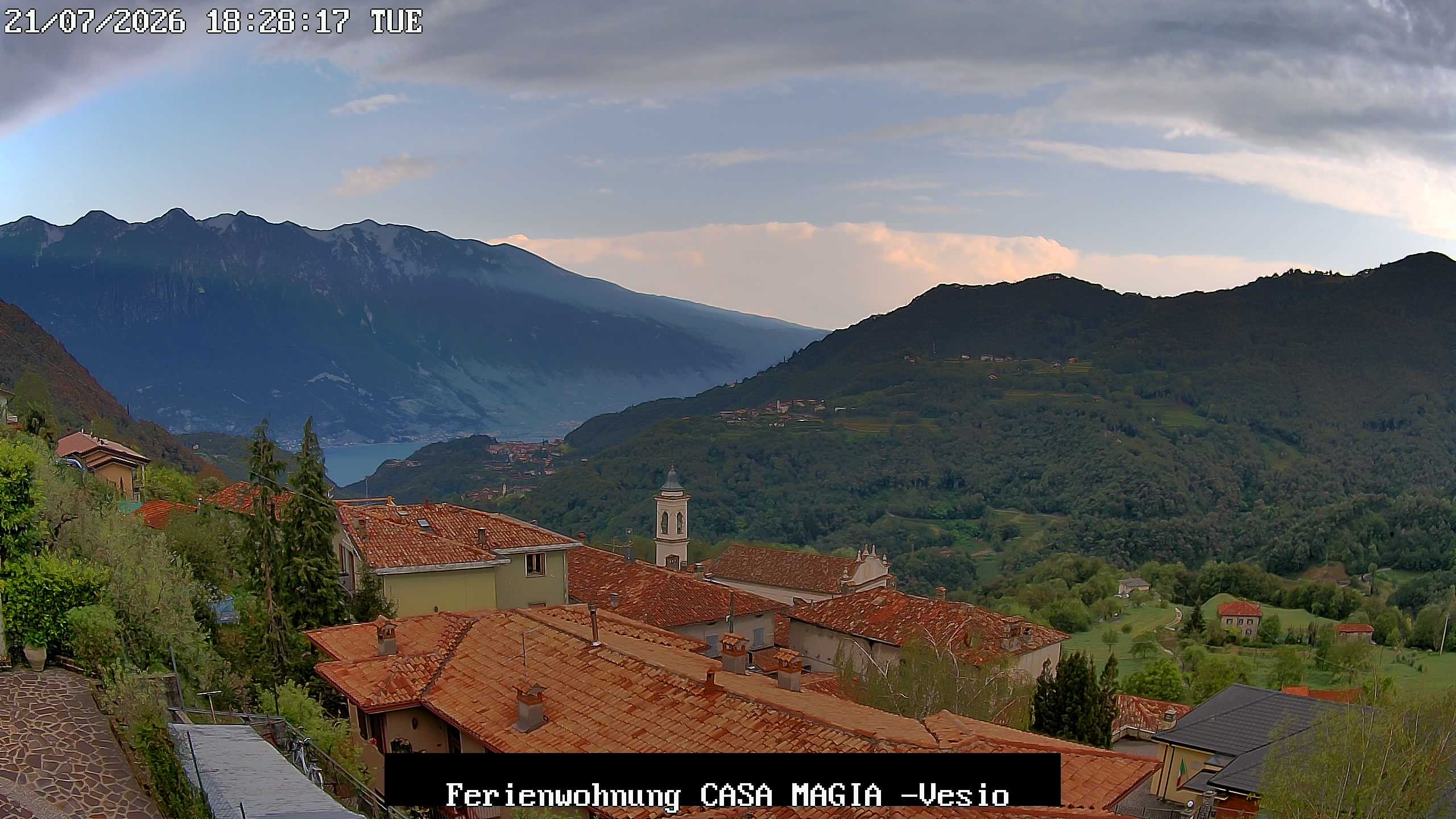 Archiv Foto Gardasee: Webcam Casa Magia in Vesio, Tremosine sul Garda