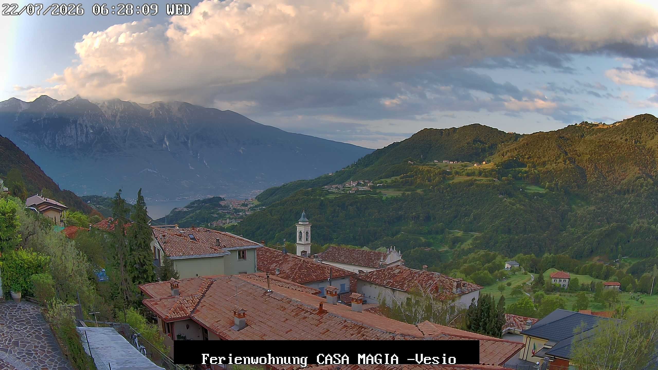 Archiv Foto Gardasee: Webcam Casa Magia in Vesio, Tremosine sul Garda