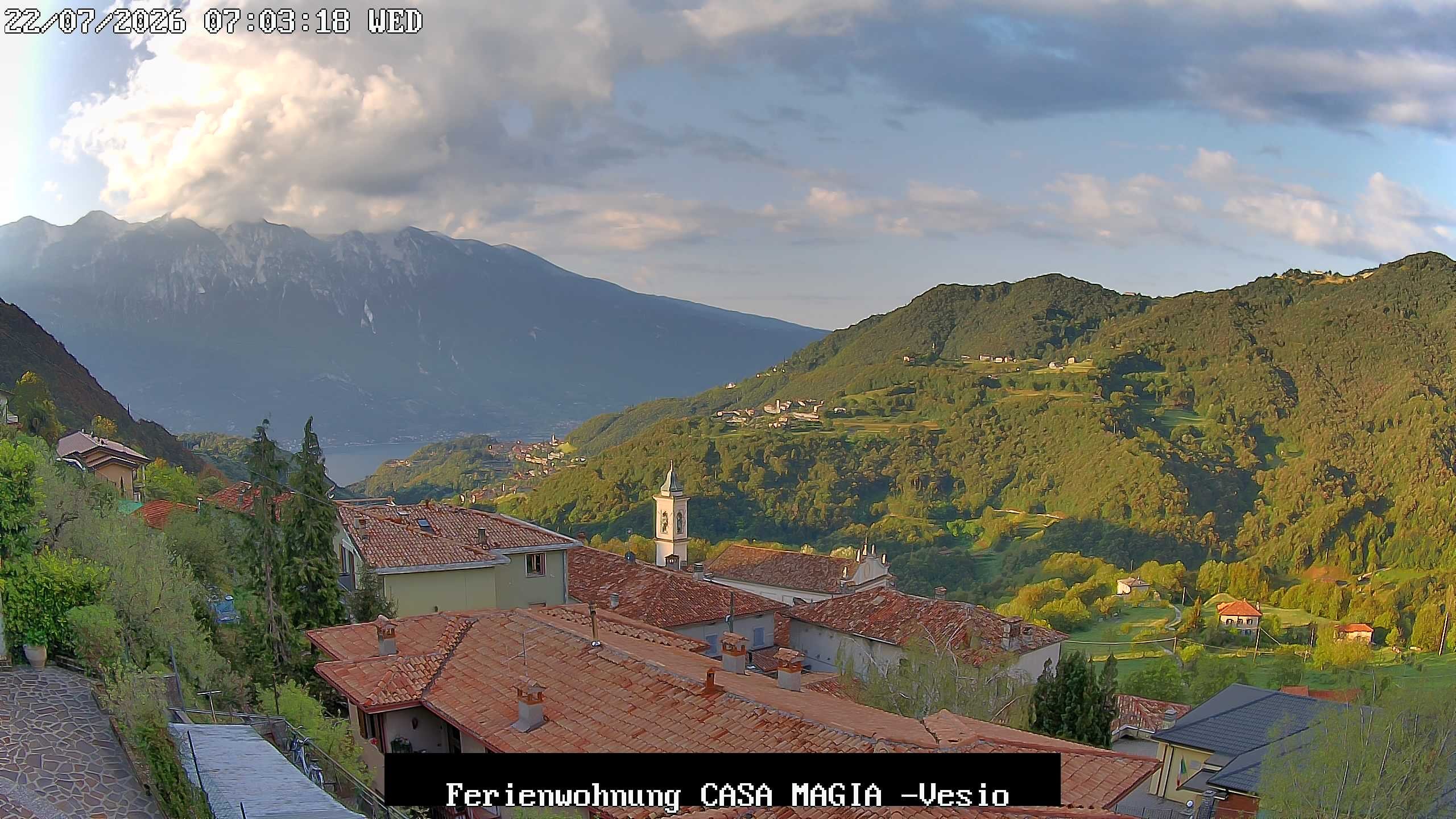 Archiv Foto Gardasee: Webcam Casa Magia in Vesio, Tremosine sul Garda
