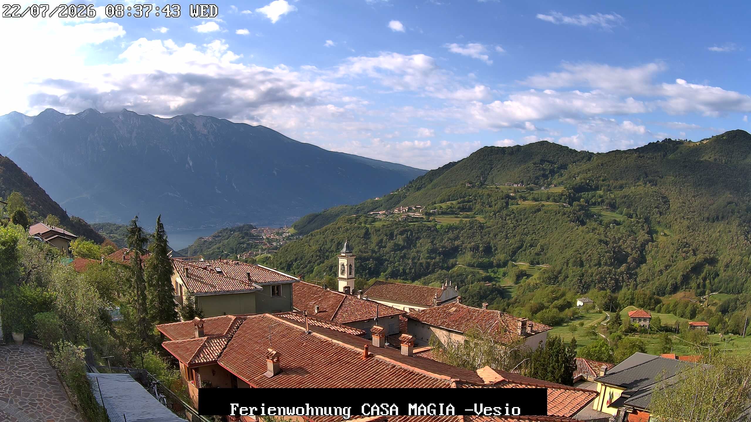 Archiv Foto Gardasee: Webcam Casa Magia in Vesio, Tremosine sul Garda