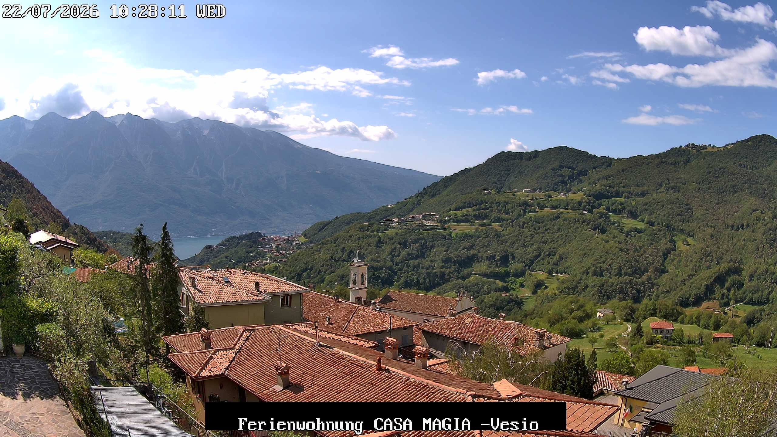 Archiv Foto Gardasee: Webcam Casa Magia in Vesio, Tremosine sul Garda