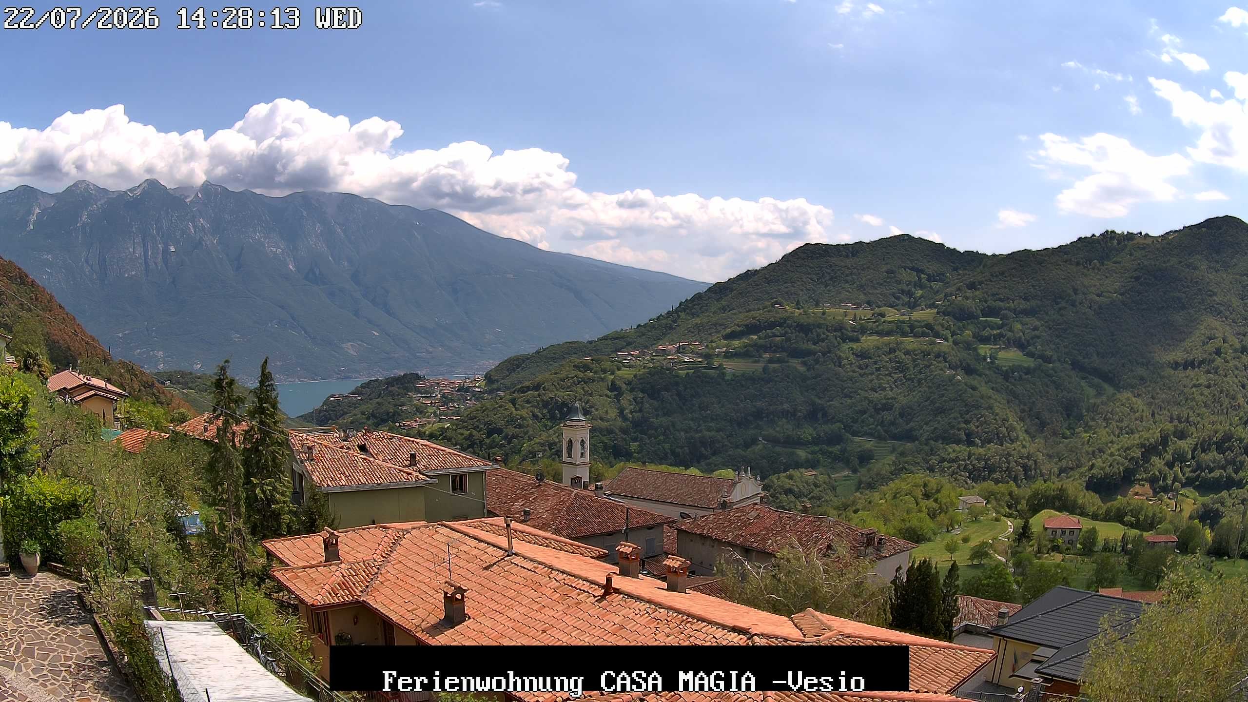 Archiv Foto Gardasee: Webcam Casa Magia in Vesio, Tremosine sul Garda