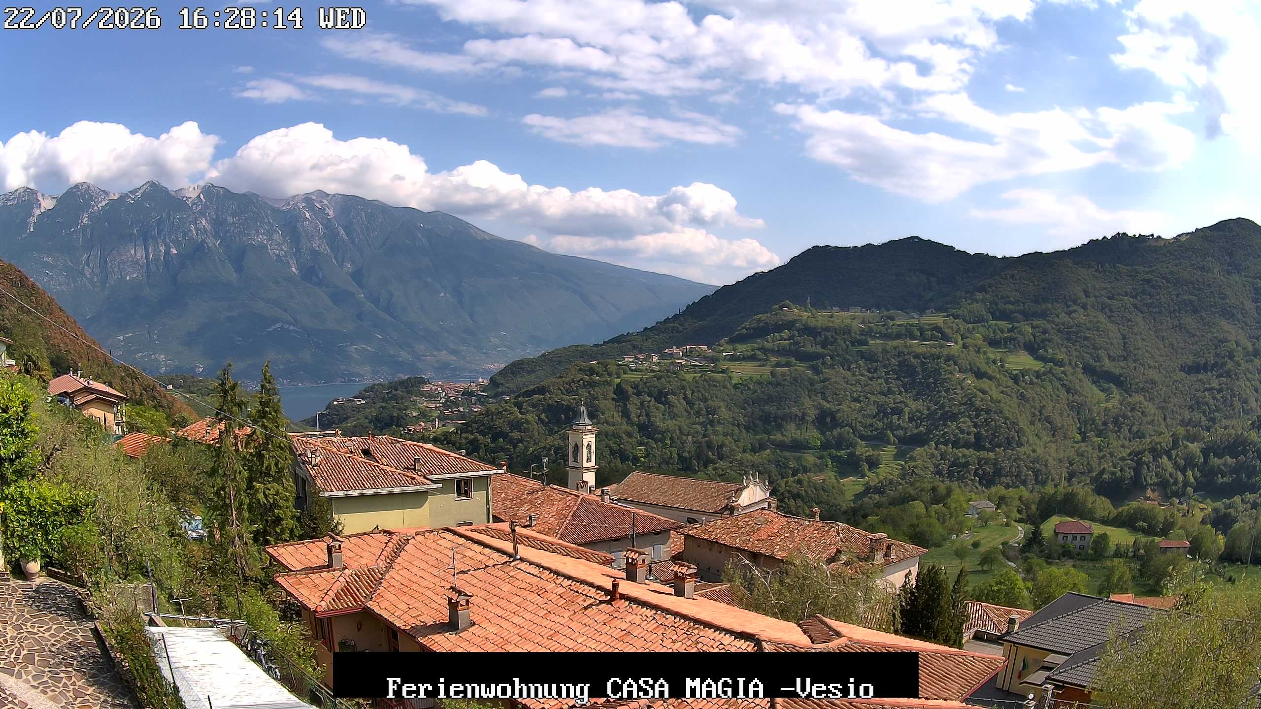 Archiv Foto Gardasee: Webcam Casa Magia in Vesio, Tremosine sul Garda