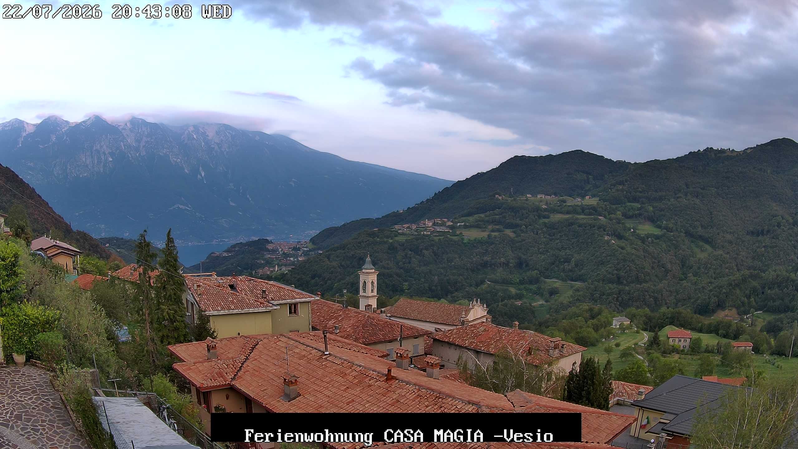 Archiv Foto Gardasee: Webcam Casa Magia in Vesio, Tremosine sul Garda