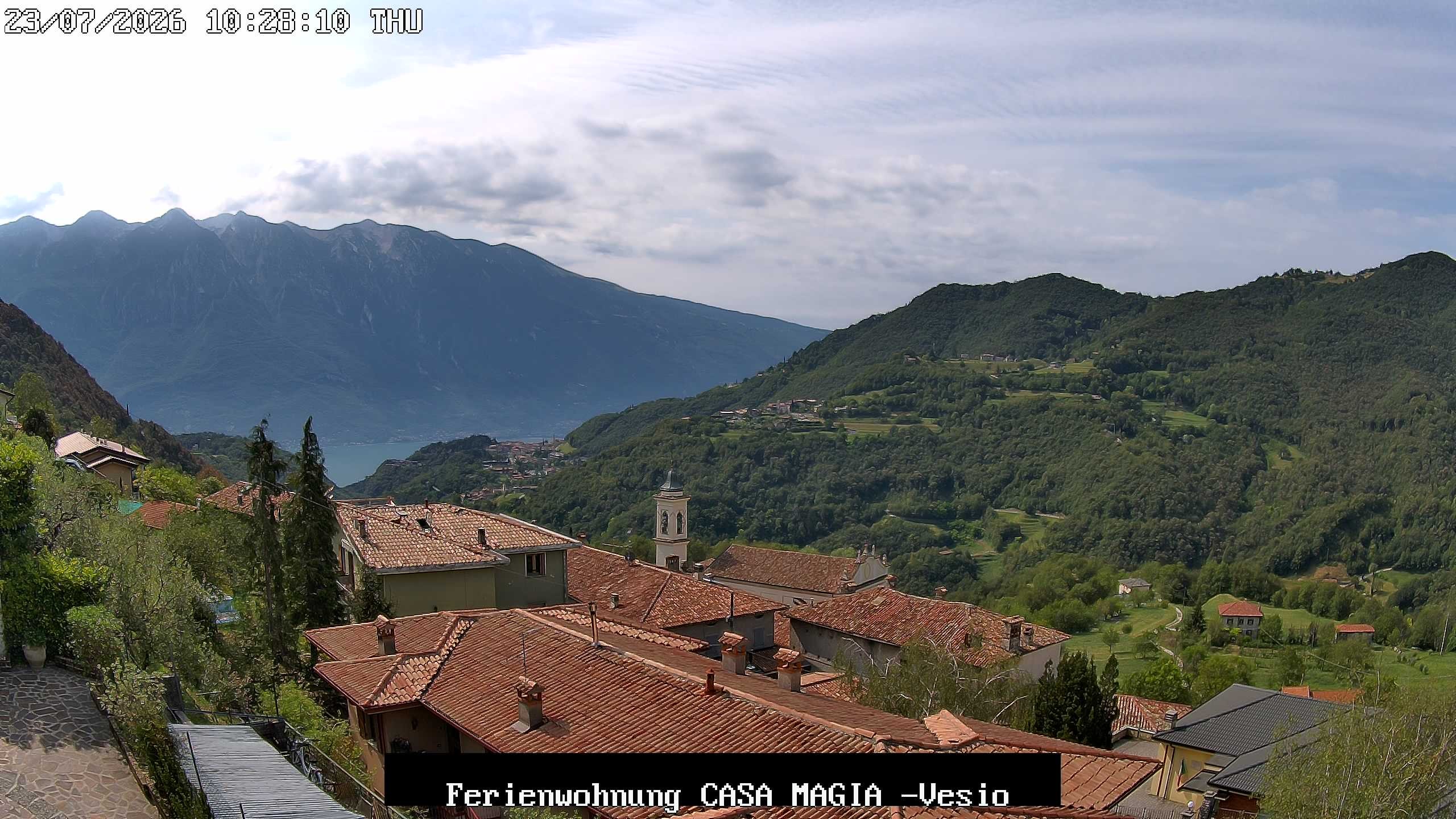 Archived image Webcam Lake Garda Casa Magia, Tremosine sul Garda