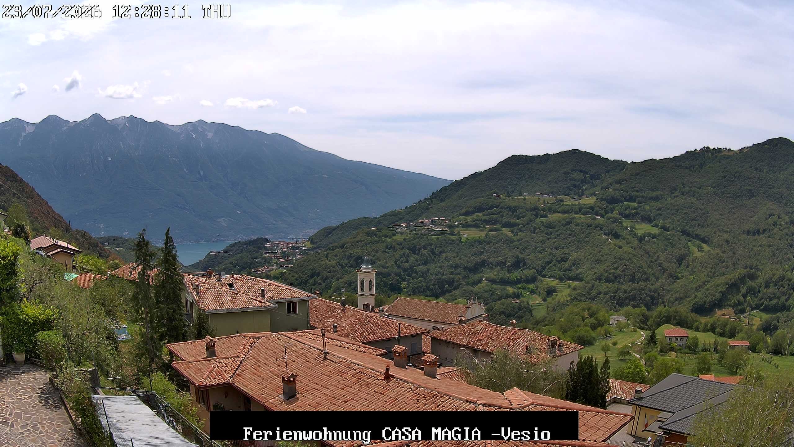 Archived image Webcam Lake Garda Casa Magia, Tremosine sul Garda