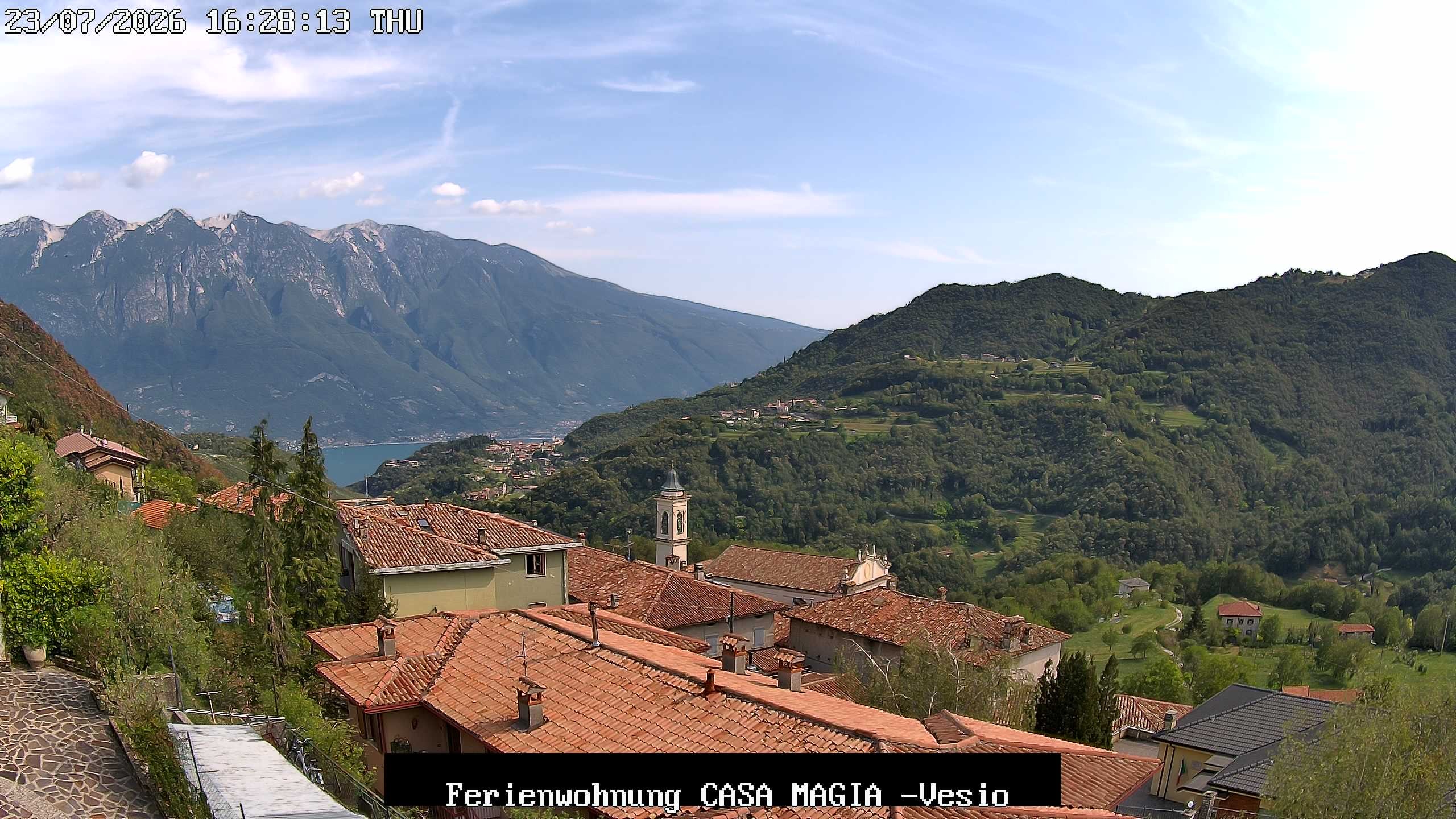 Archived image Webcam Lake Garda Casa Magia, Tremosine sul Garda