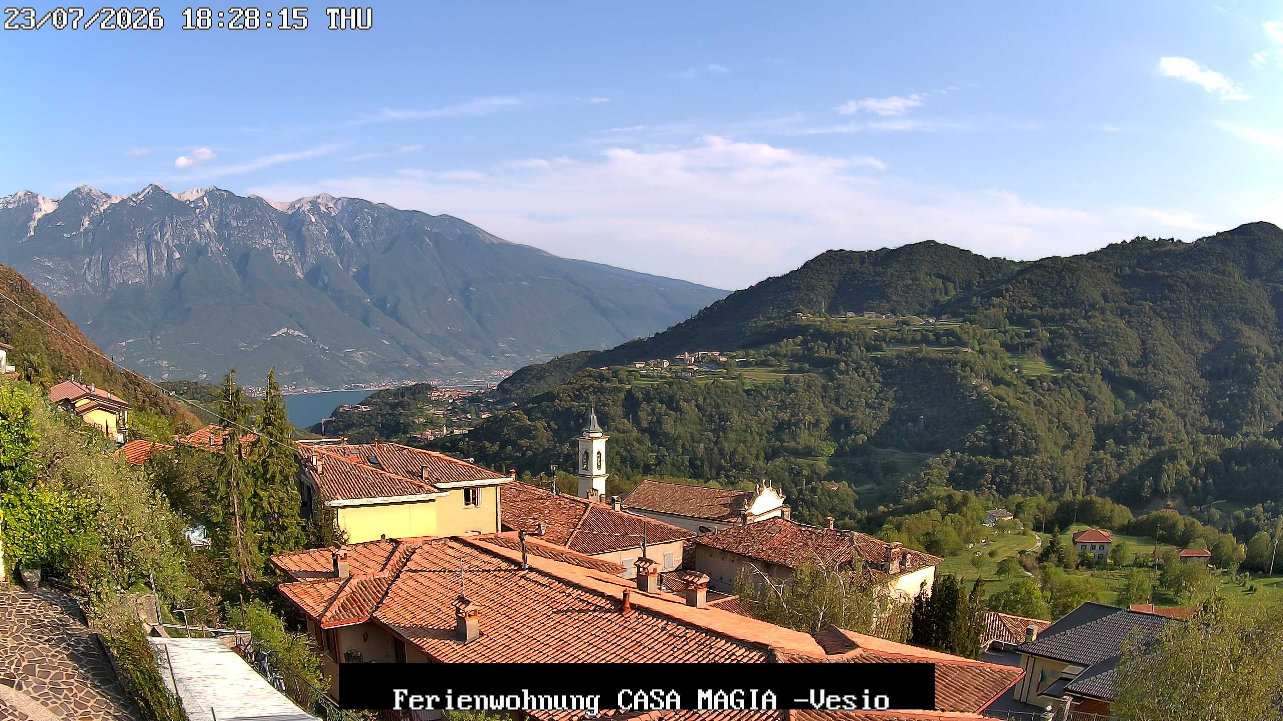 Archived image Webcam Lake Garda Casa Magia, Tremosine sul Garda