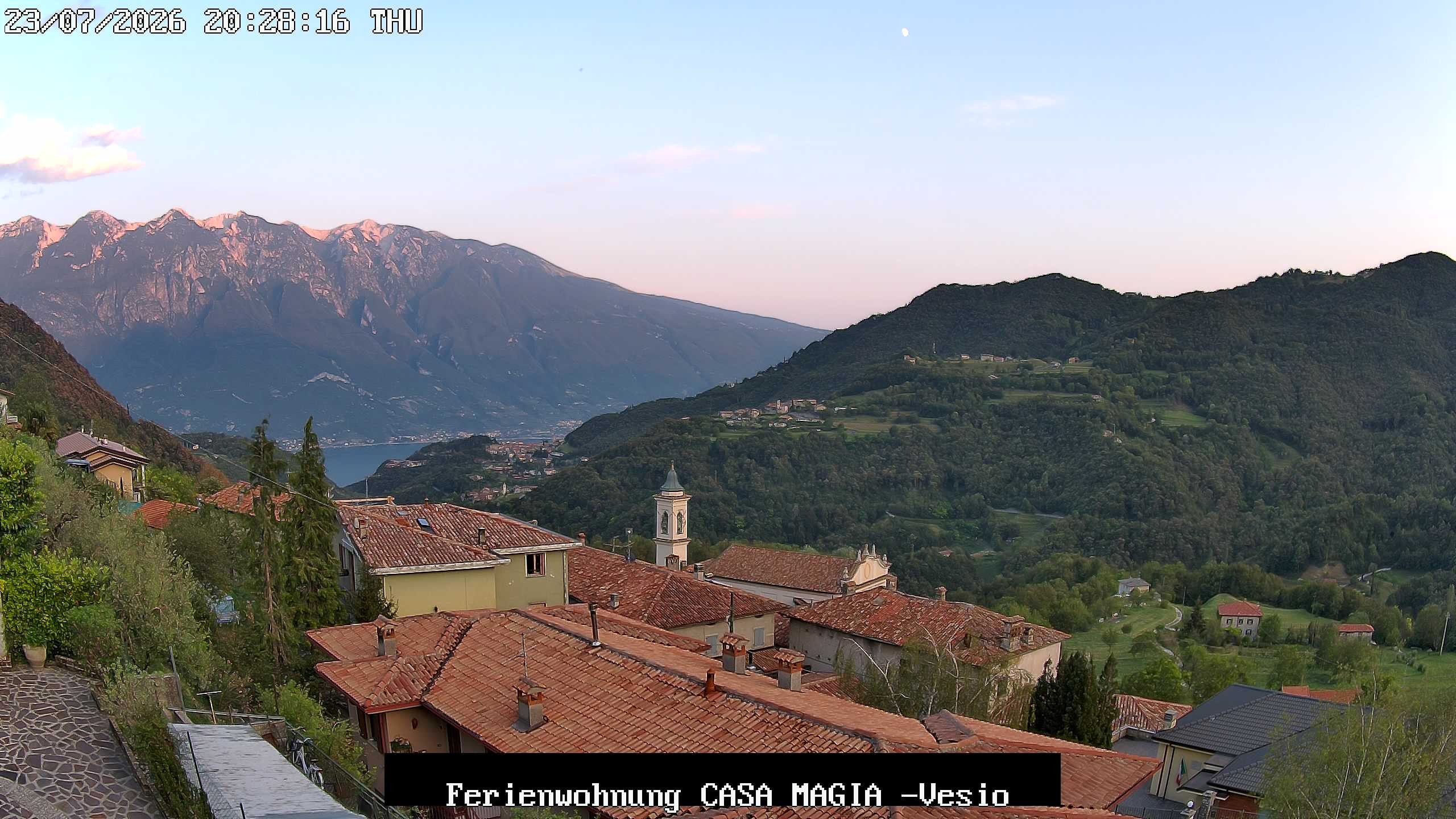 Archived image Webcam Lake Garda Casa Magia, Tremosine sul Garda