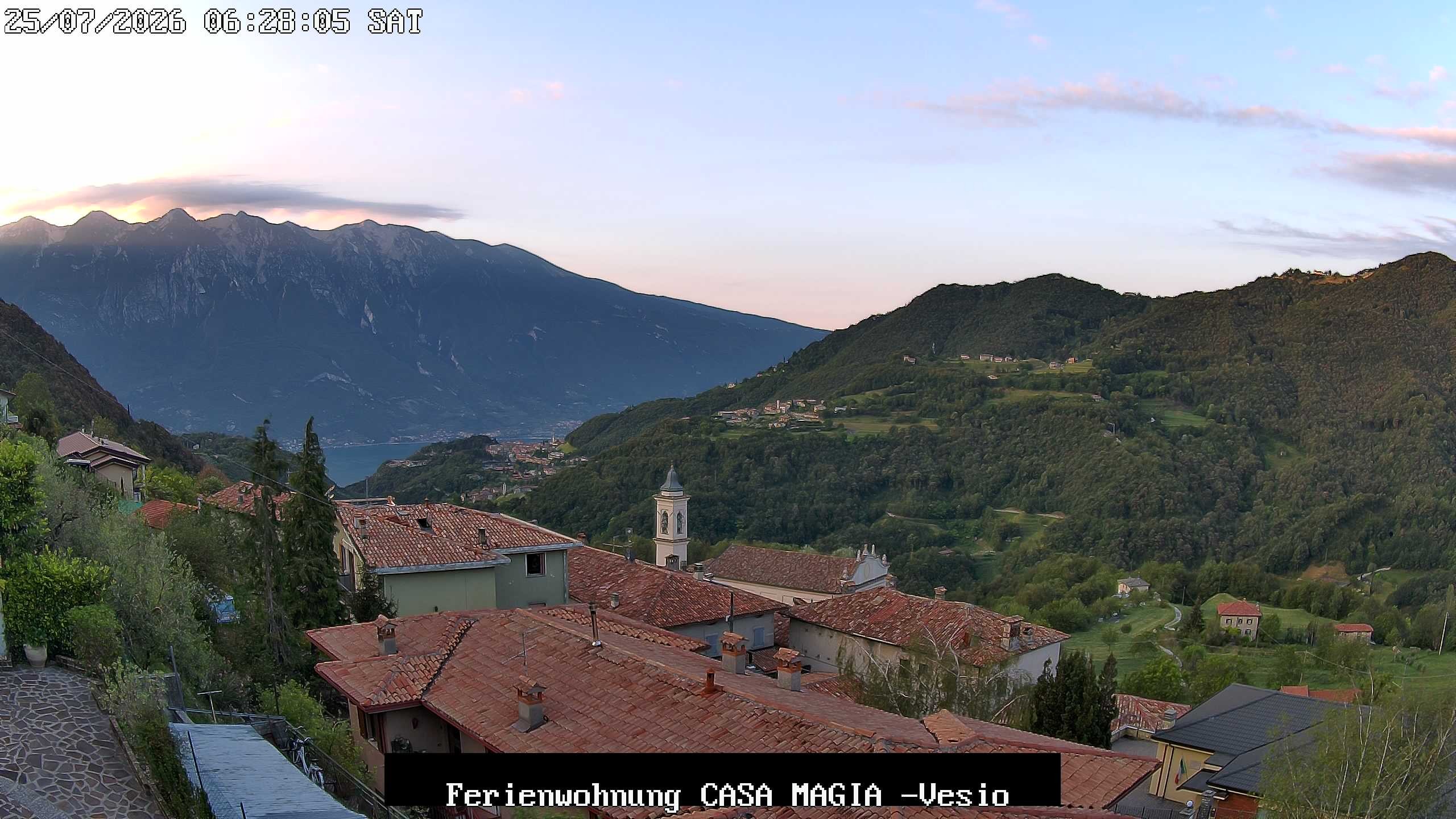 Archiv Foto Gardasee: Webcam Casa Magia in Vesio, Tremosine sul Garda