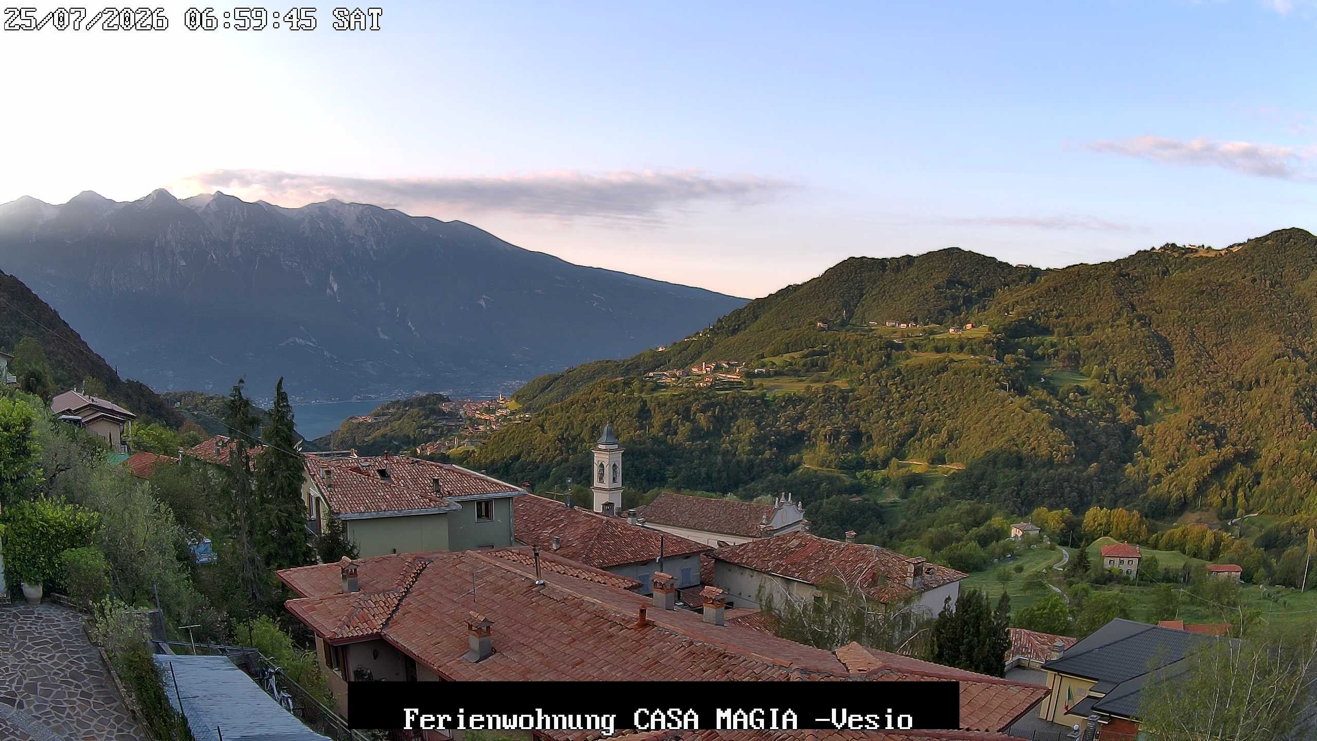 Archiv Foto Gardasee: Webcam Casa Magia in Vesio, Tremosine sul Garda