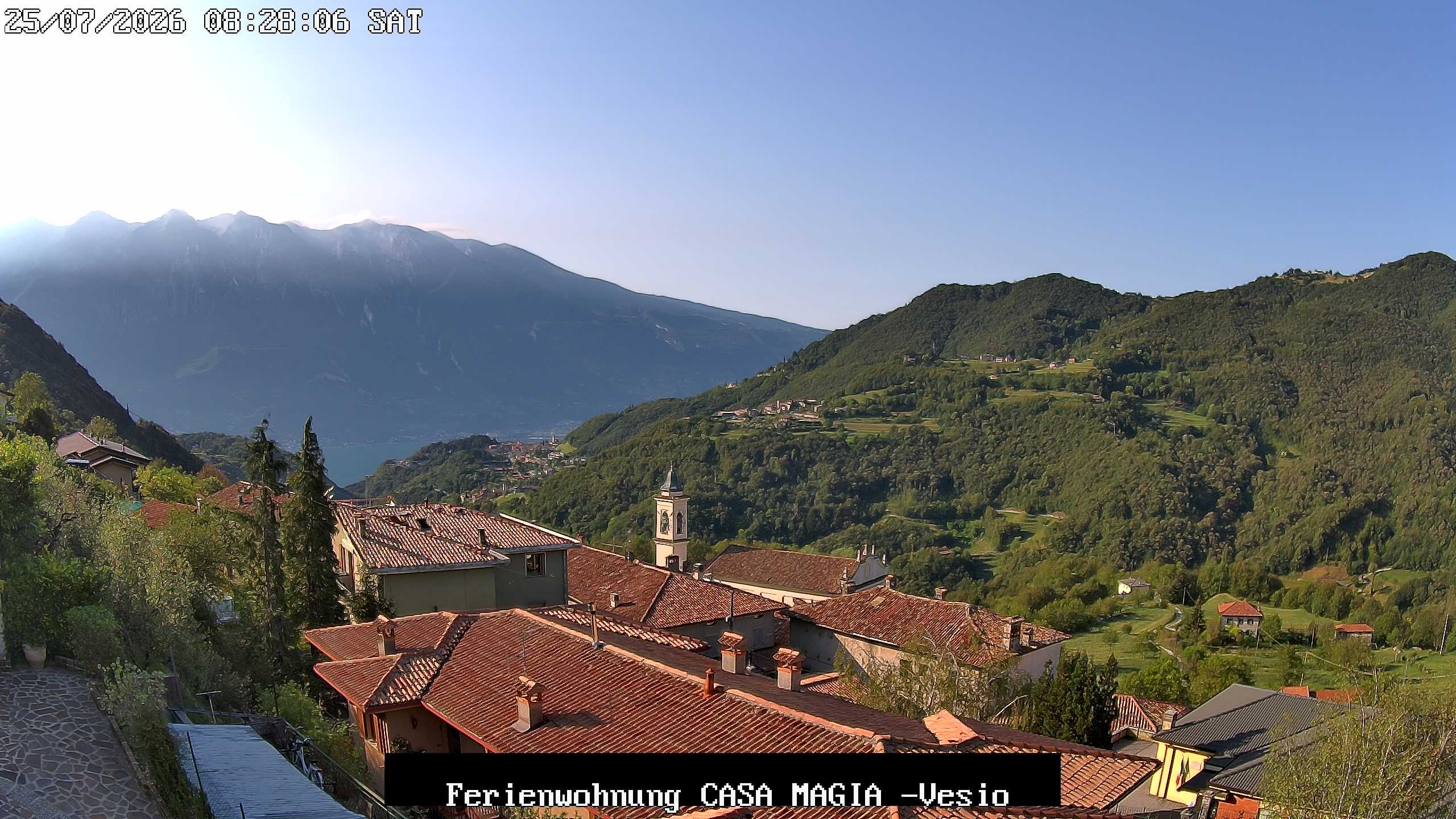 Archiv Foto Gardasee: Webcam Casa Magia in Vesio, Tremosine sul Garda