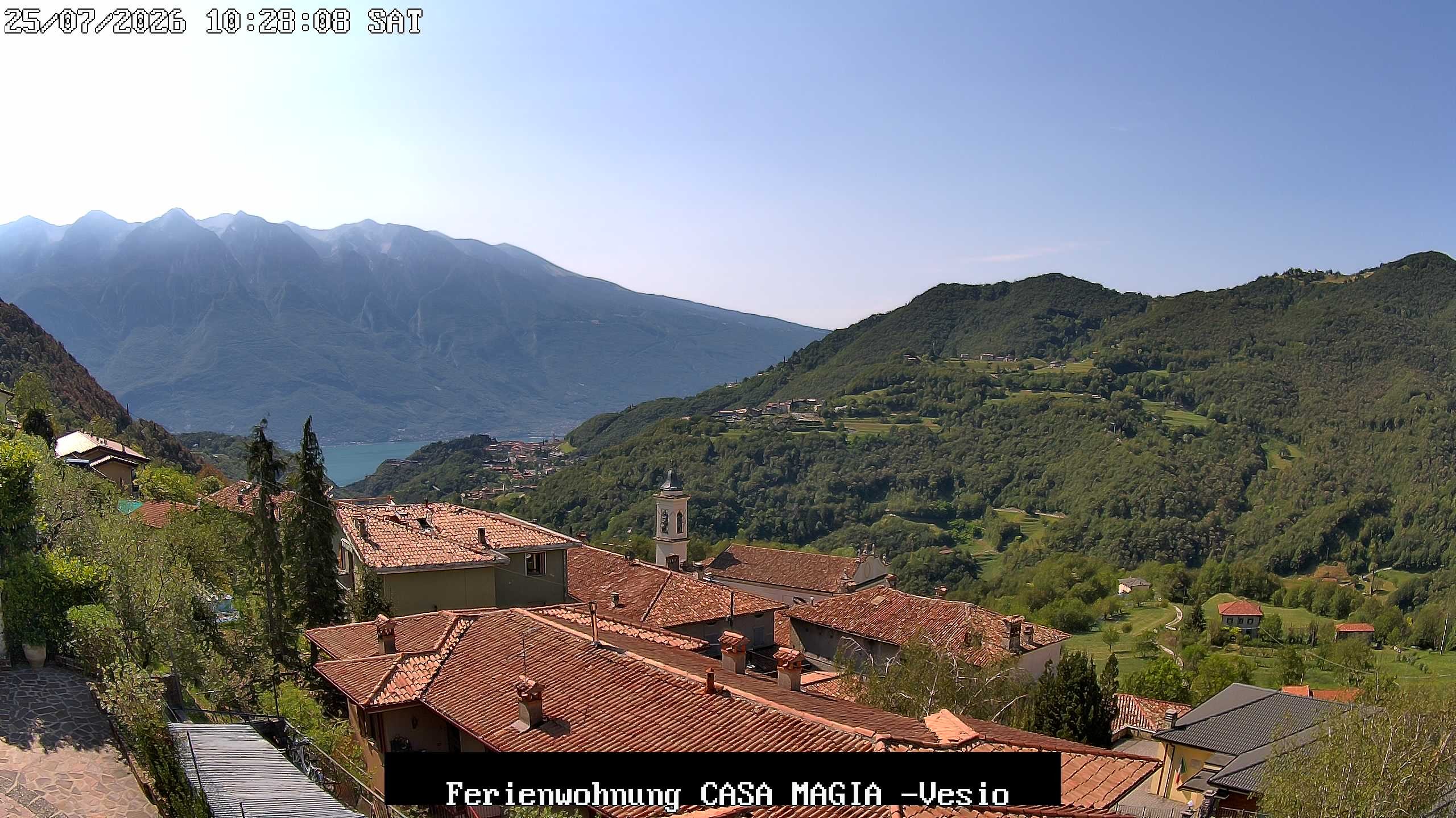 Archiv Foto Gardasee: Webcam Casa Magia in Vesio, Tremosine sul Garda