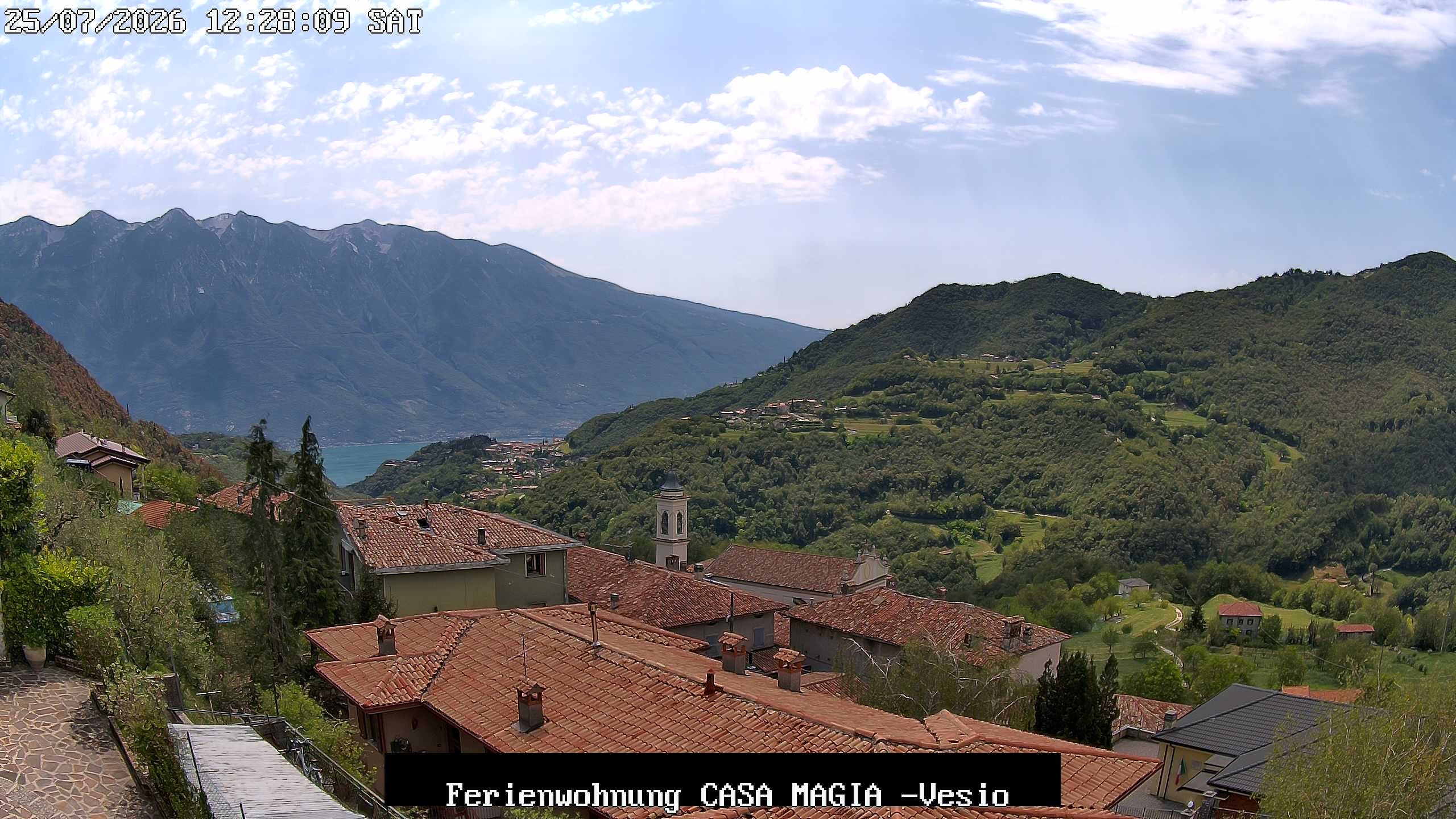 Archiv Foto Gardasee: Webcam Casa Magia in Vesio, Tremosine sul Garda