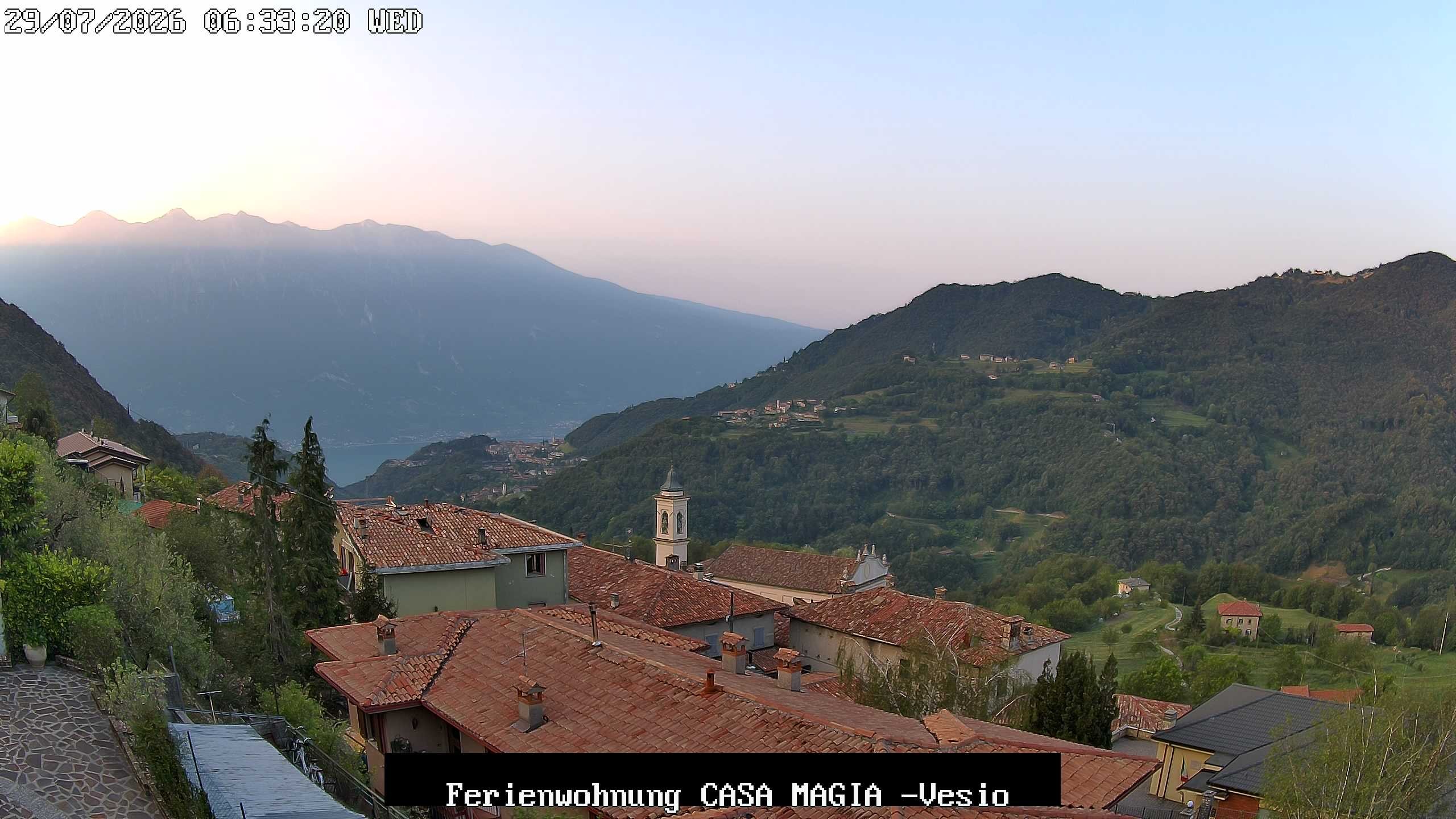 Archiv Foto Gardasee: Webcam Casa Magia in Vesio, Tremosine sul Garda