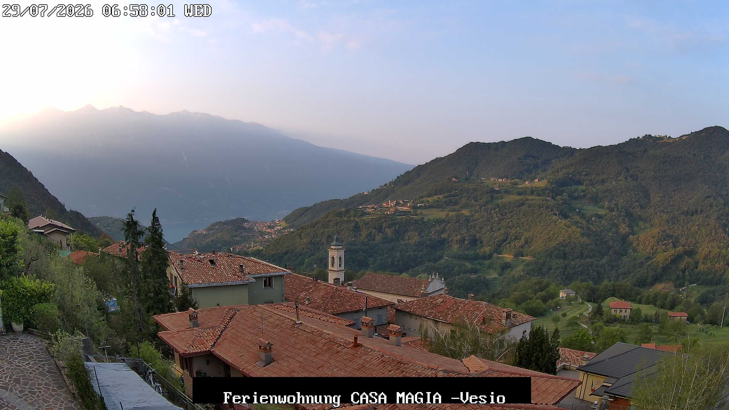 Archiv Foto Gardasee: Webcam Casa Magia in Vesio, Tremosine sul Garda
