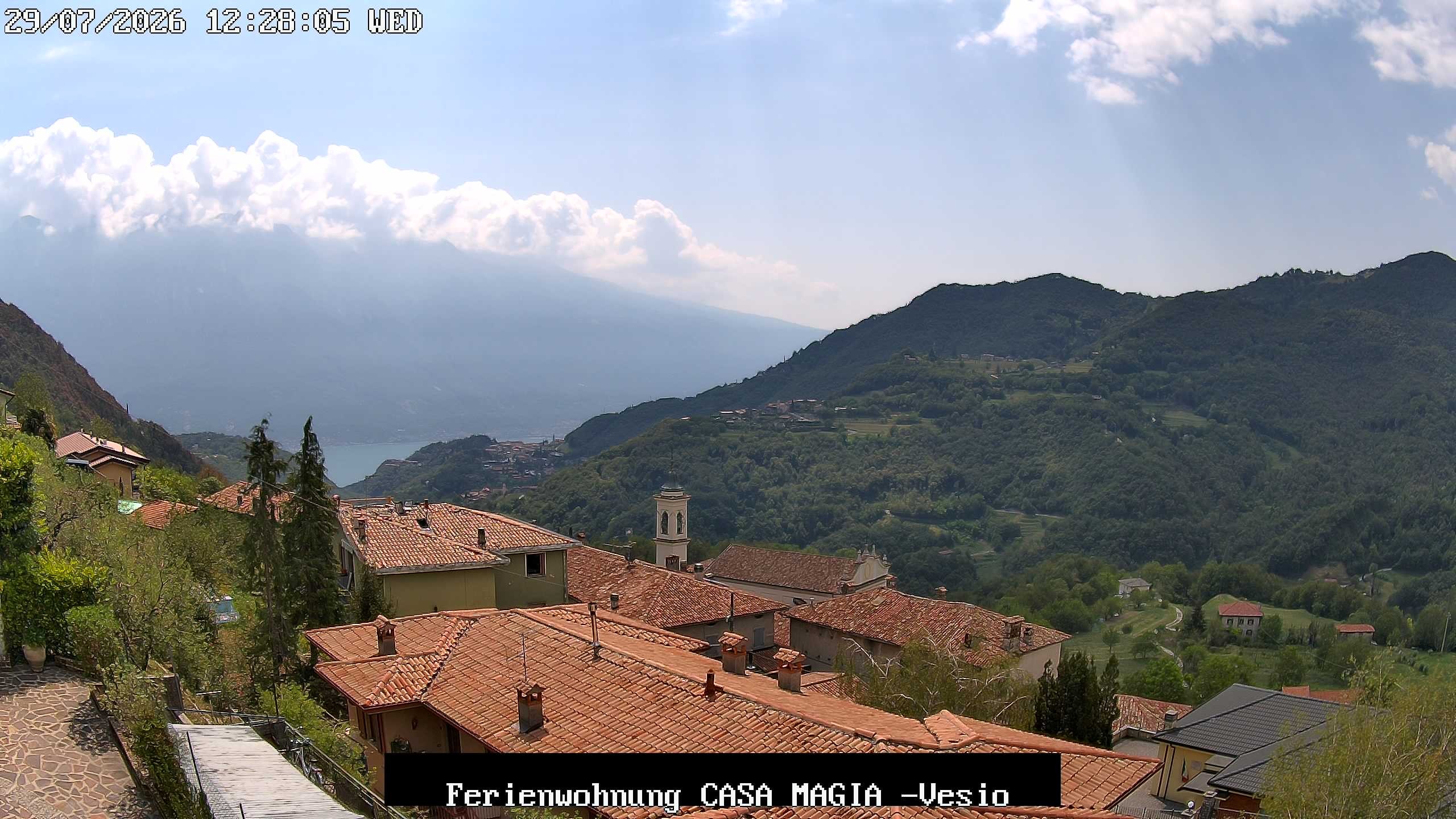 Archiv Foto Gardasee: Webcam Casa Magia in Vesio, Tremosine sul Garda