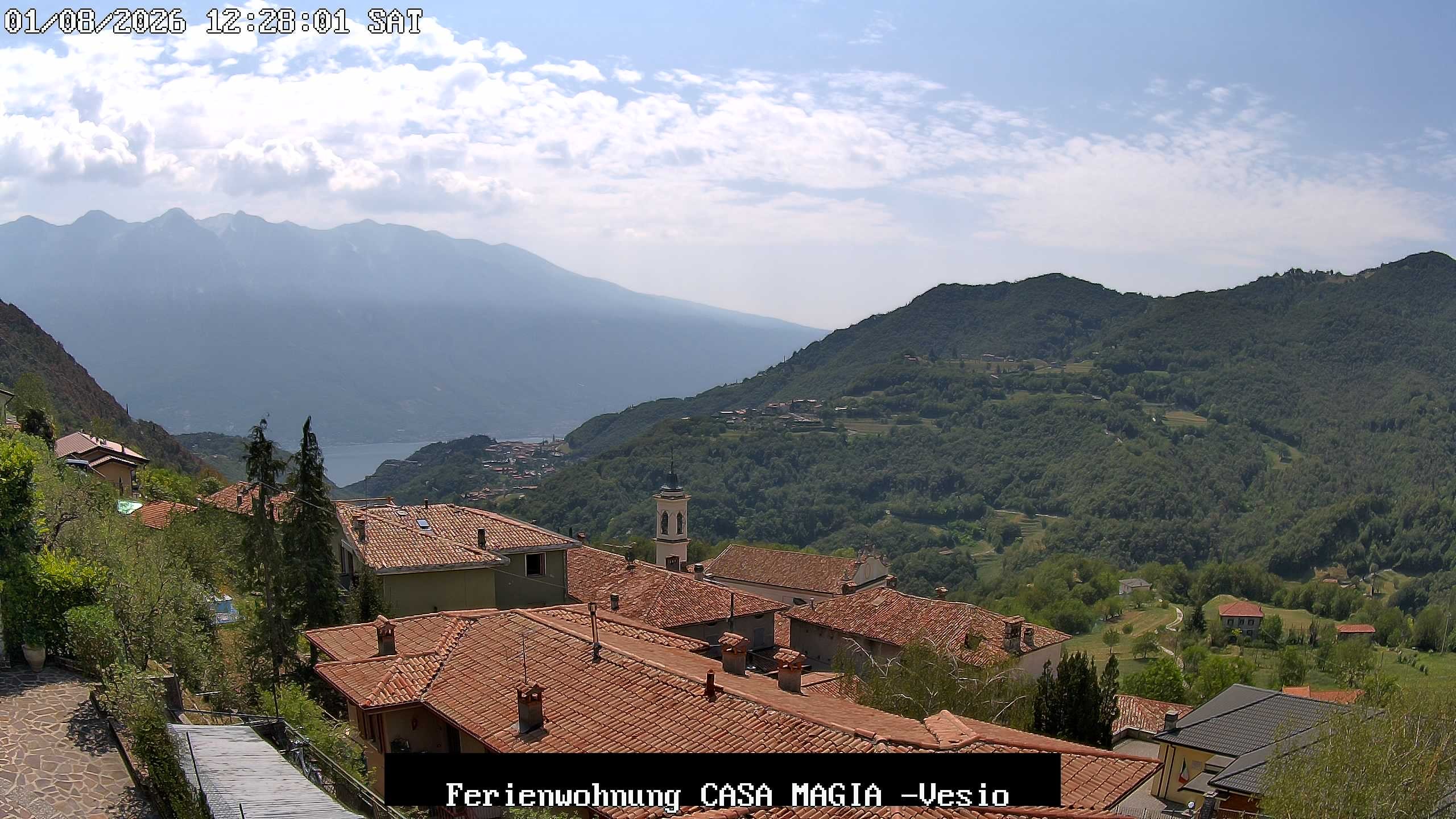 Archiv Foto Gardasee: Webcam Casa Magia in Vesio, Tremosine sul Garda