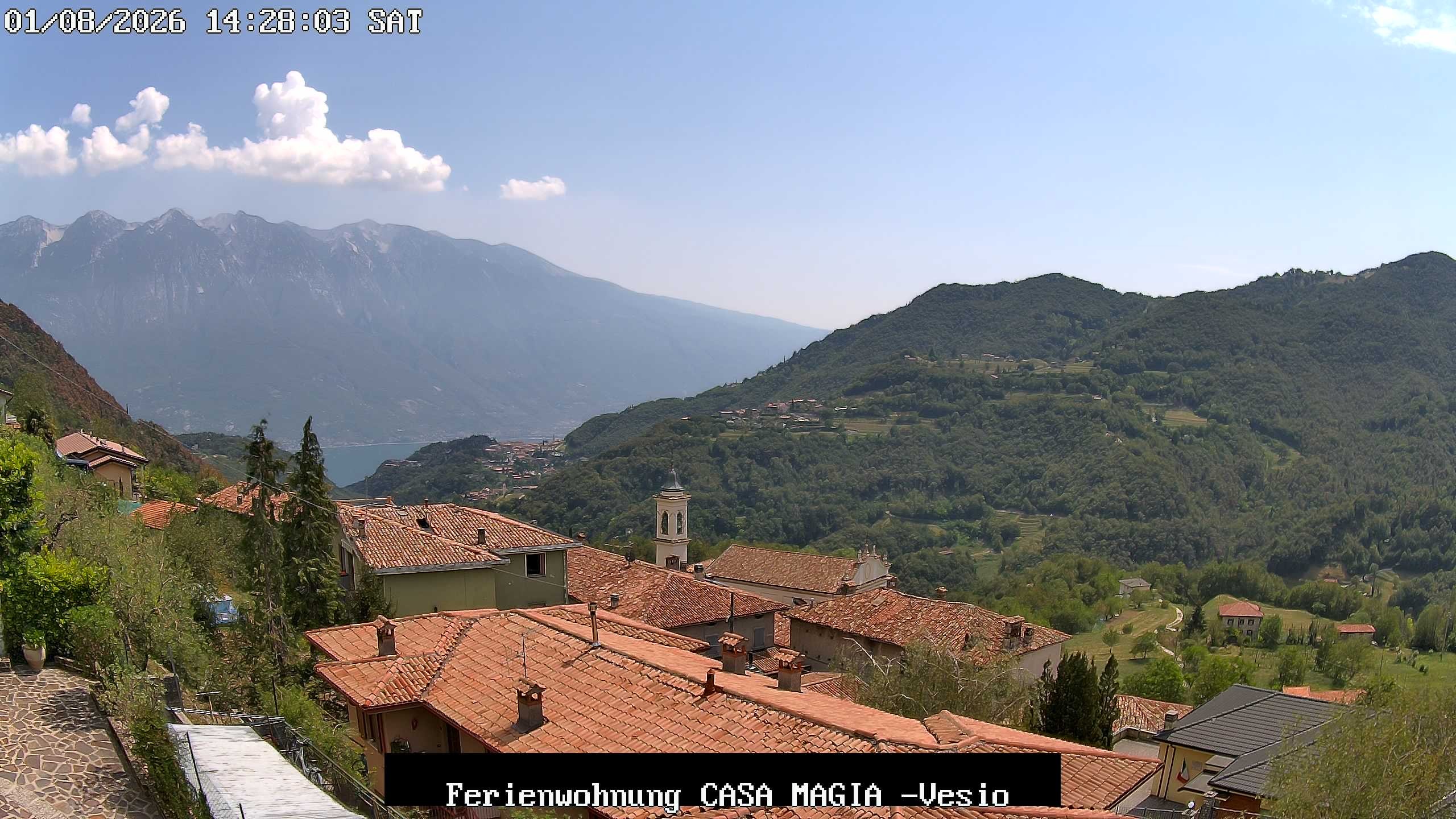 Archiv Foto Gardasee: Webcam Casa Magia in Vesio, Tremosine sul Garda
