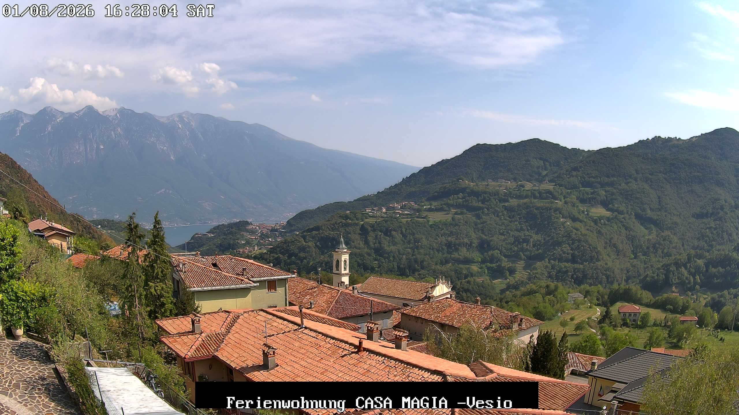 Archiv Foto Gardasee: Webcam Casa Magia in Vesio, Tremosine sul Garda