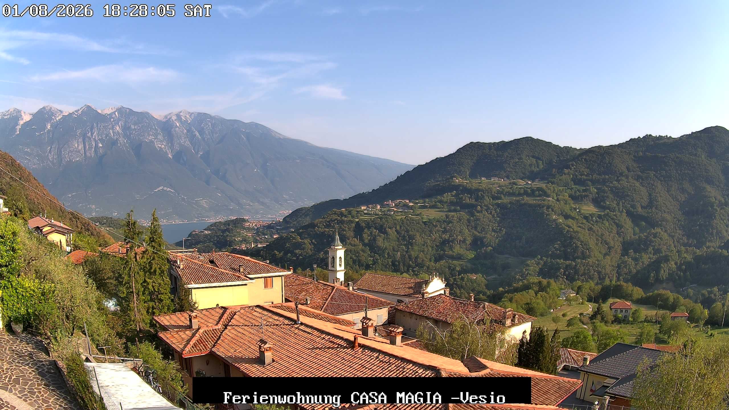 Archiv Foto Gardasee: Webcam Casa Magia in Vesio, Tremosine sul Garda